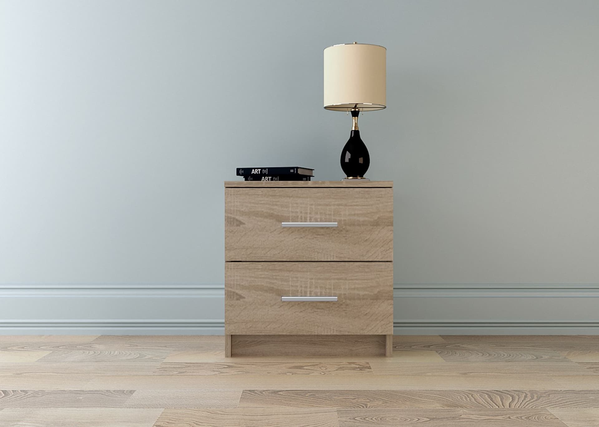 

Szafka nocna 2S BASIC 42x44x40cm sonoma
