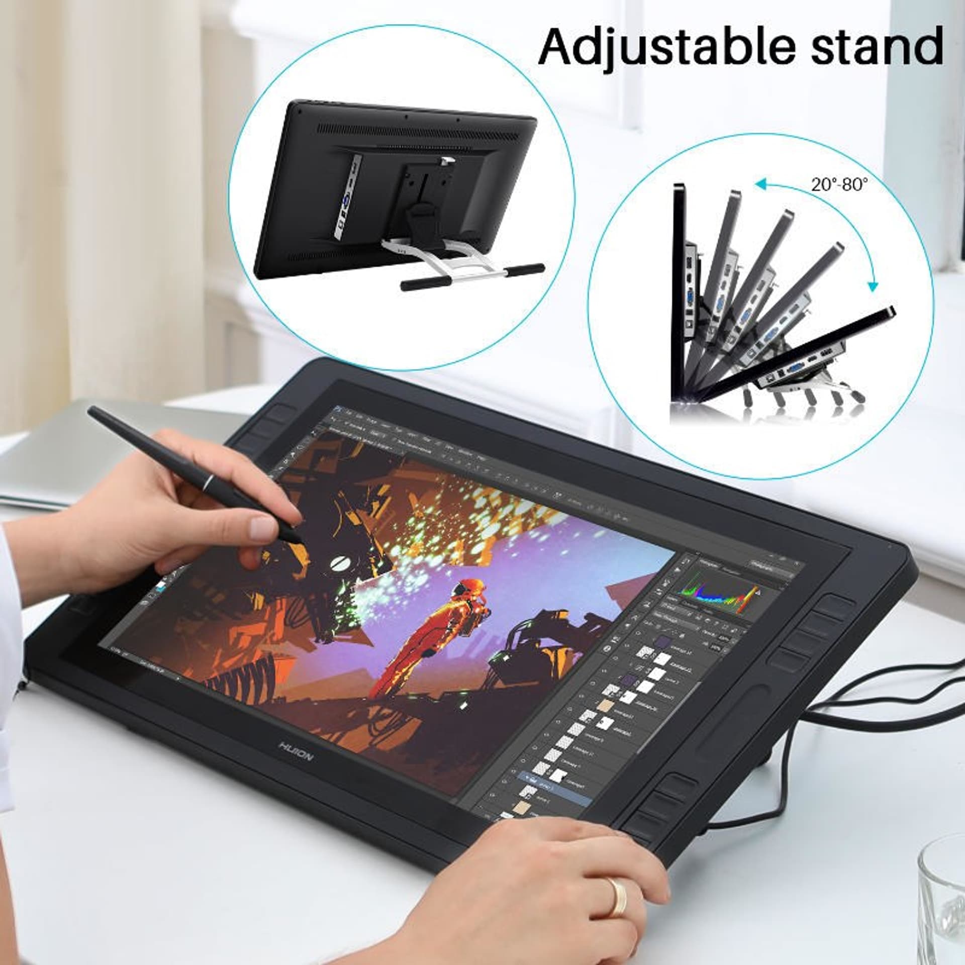 

Tablet graficzny Huion Kamvas Pro 20 (2019)
