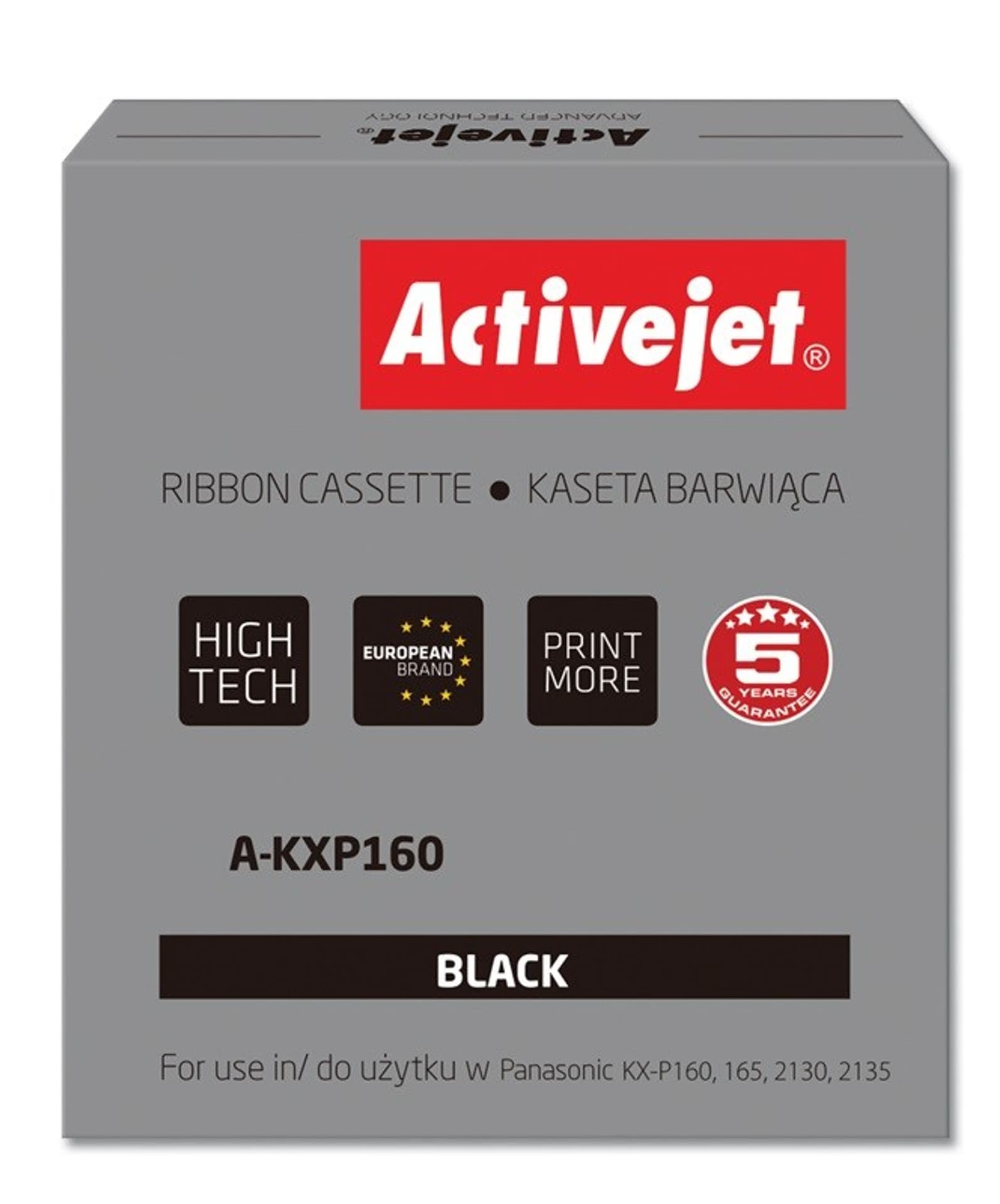 

Activejet A-KXP160 Taśma barwiąca (zamiennik Panasonic KXP160; Supreme; czarny)