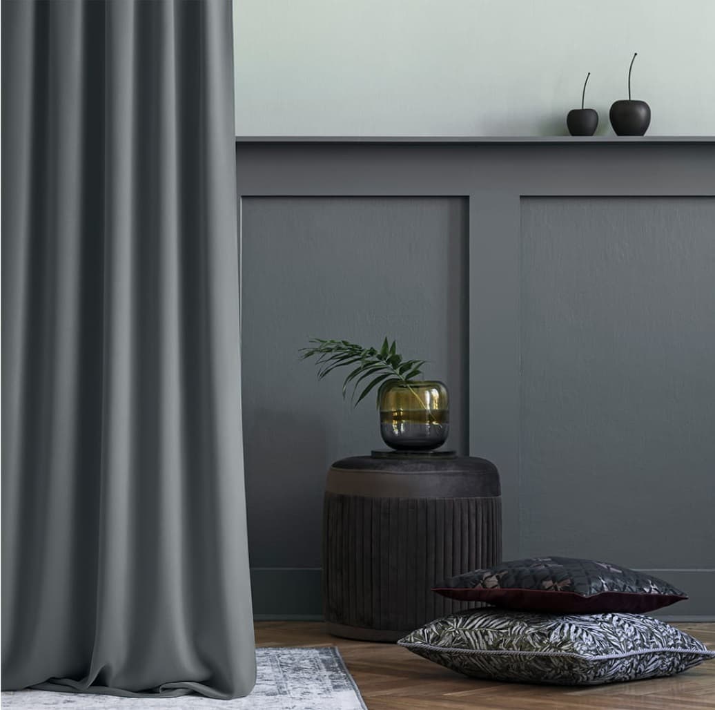 

Zasłona AURA - Dark Grey 140x250 Tape