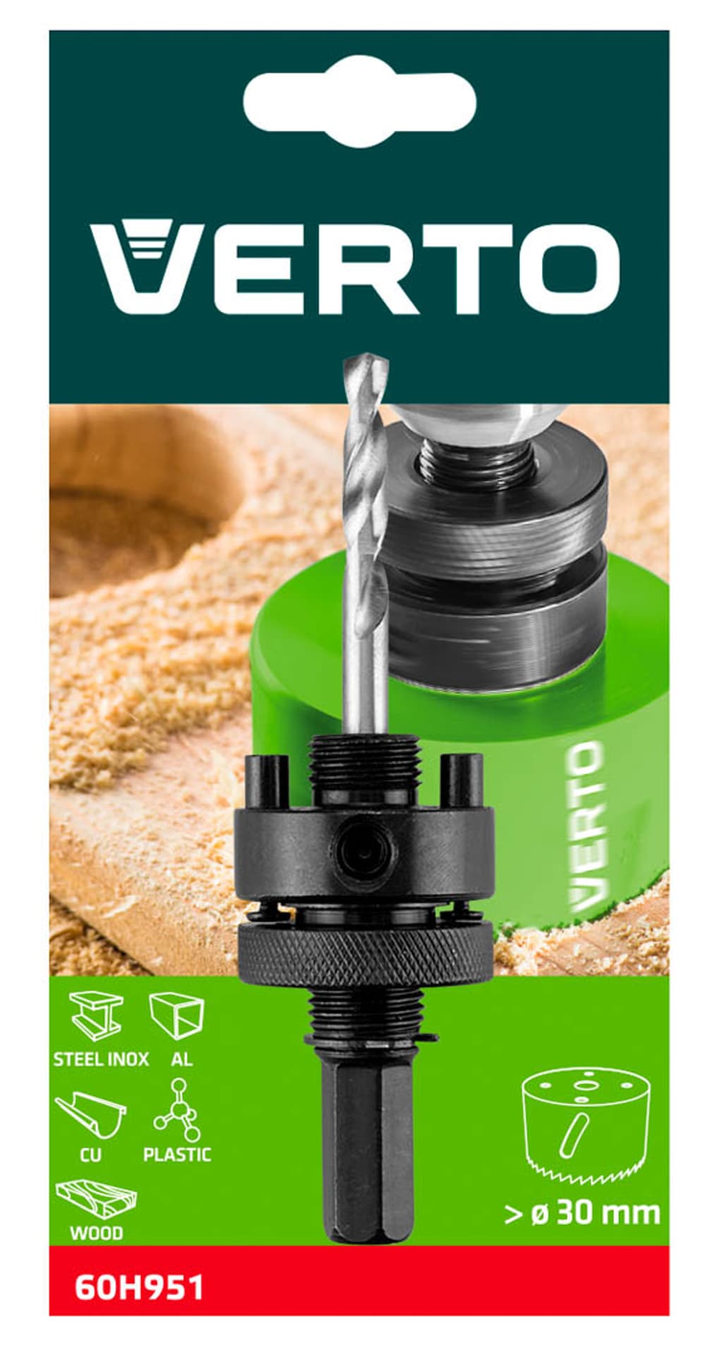 

Adapter do otwornic bi-metalowych > 30 mm