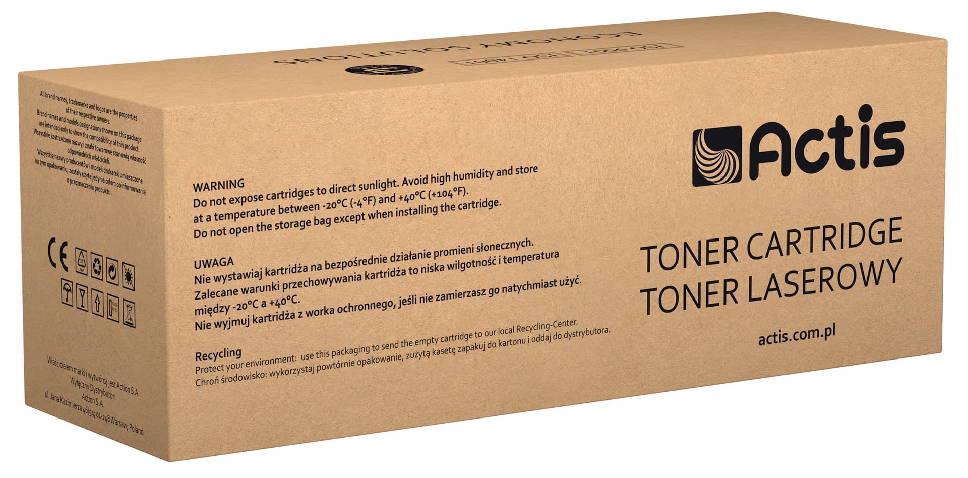 

Toner ACTIS TB-3512A (zamiennik Brother TN-3512; Standard; 12000 stron; czarny)