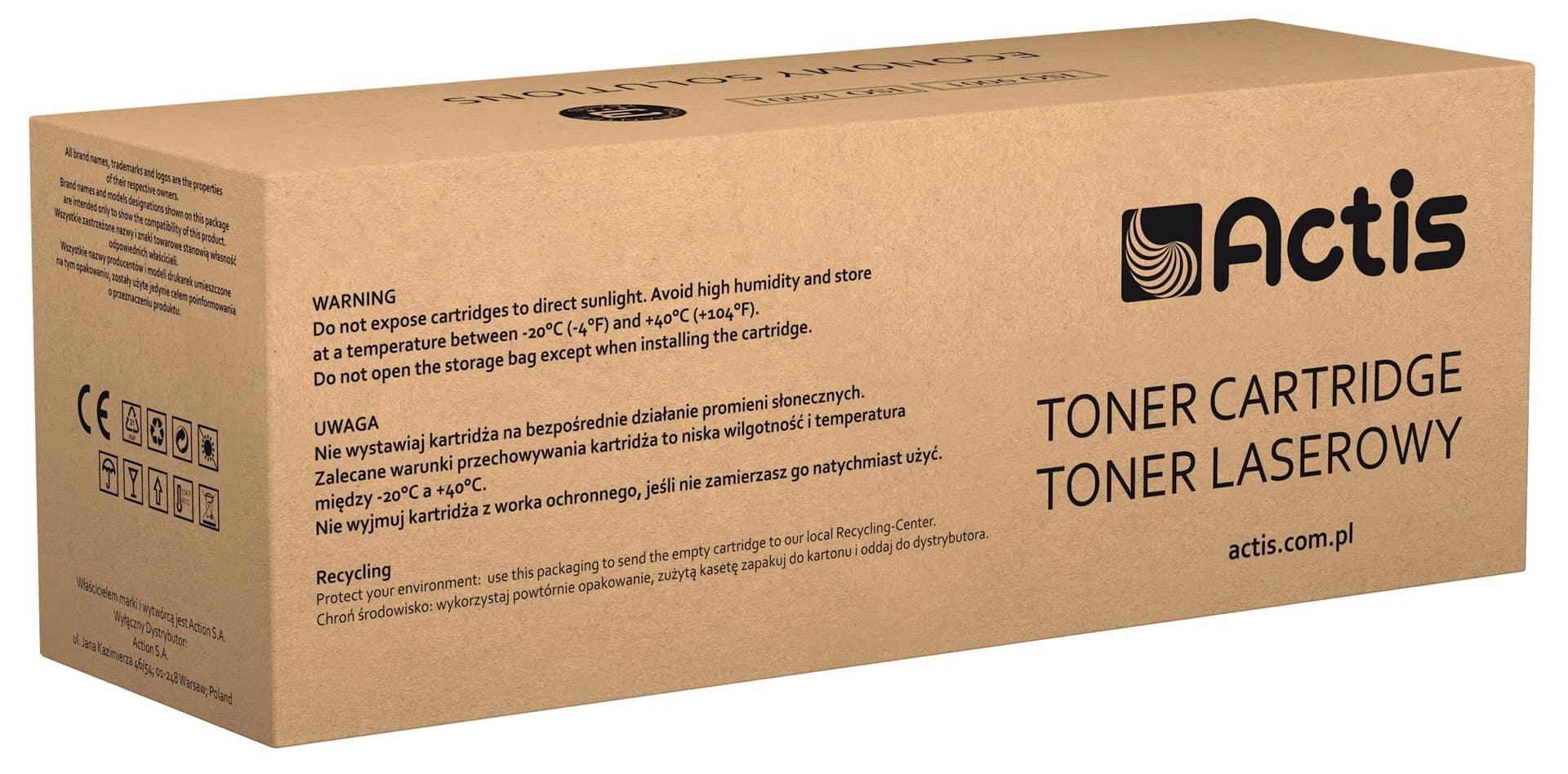 

Toner ACTIS TB-3170A (zamiennik Brother TN-3170; Standard; 7000 stron; czarny)
