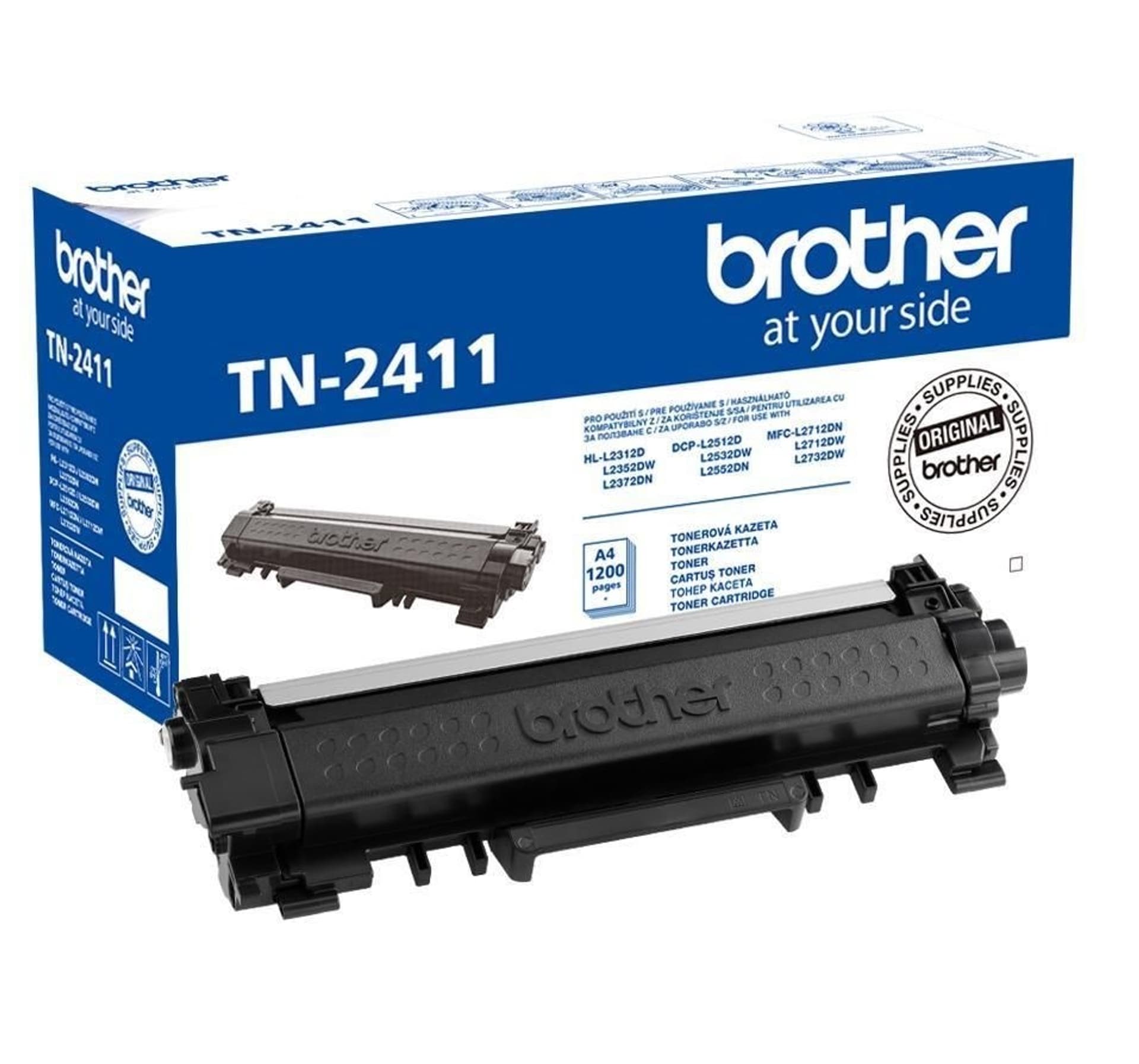 

Toner TN-2411 czarny 1200 stron do HL/DCP/MFC-L2xx2