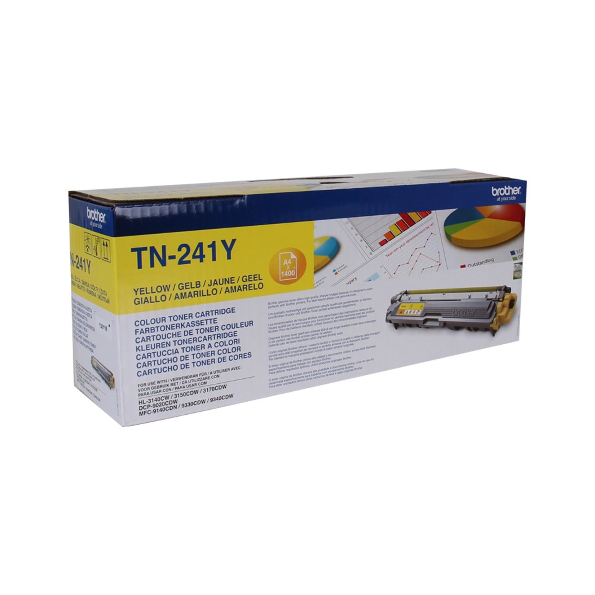 

Toner Brother żółty TN241Y=TN-241Y, 1400 str.