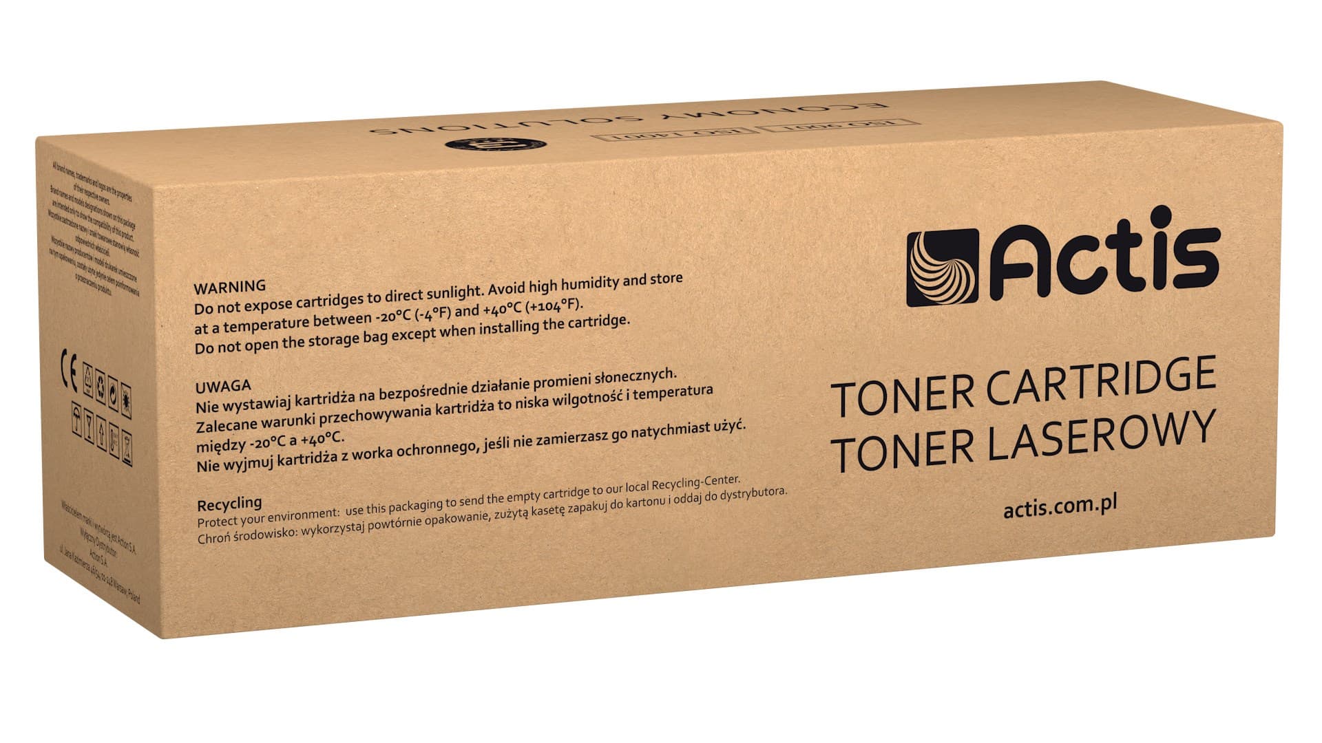 

Toner ACTIS TO-B432X (zamiennik OKI 45807111; Standard; 12000 stron; czarny)