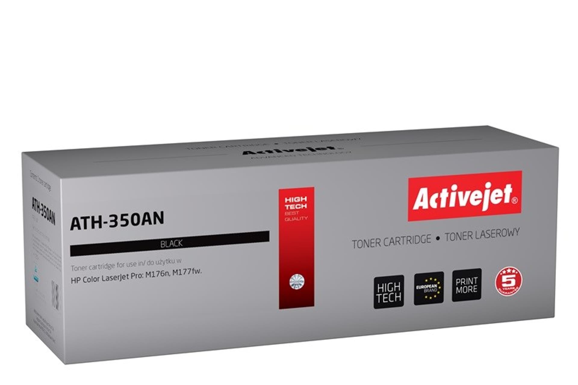 

Toner Activejet ATH-350AN (zamiennik HP 205A CF350A; Supreme; 1300 stron; czarny)