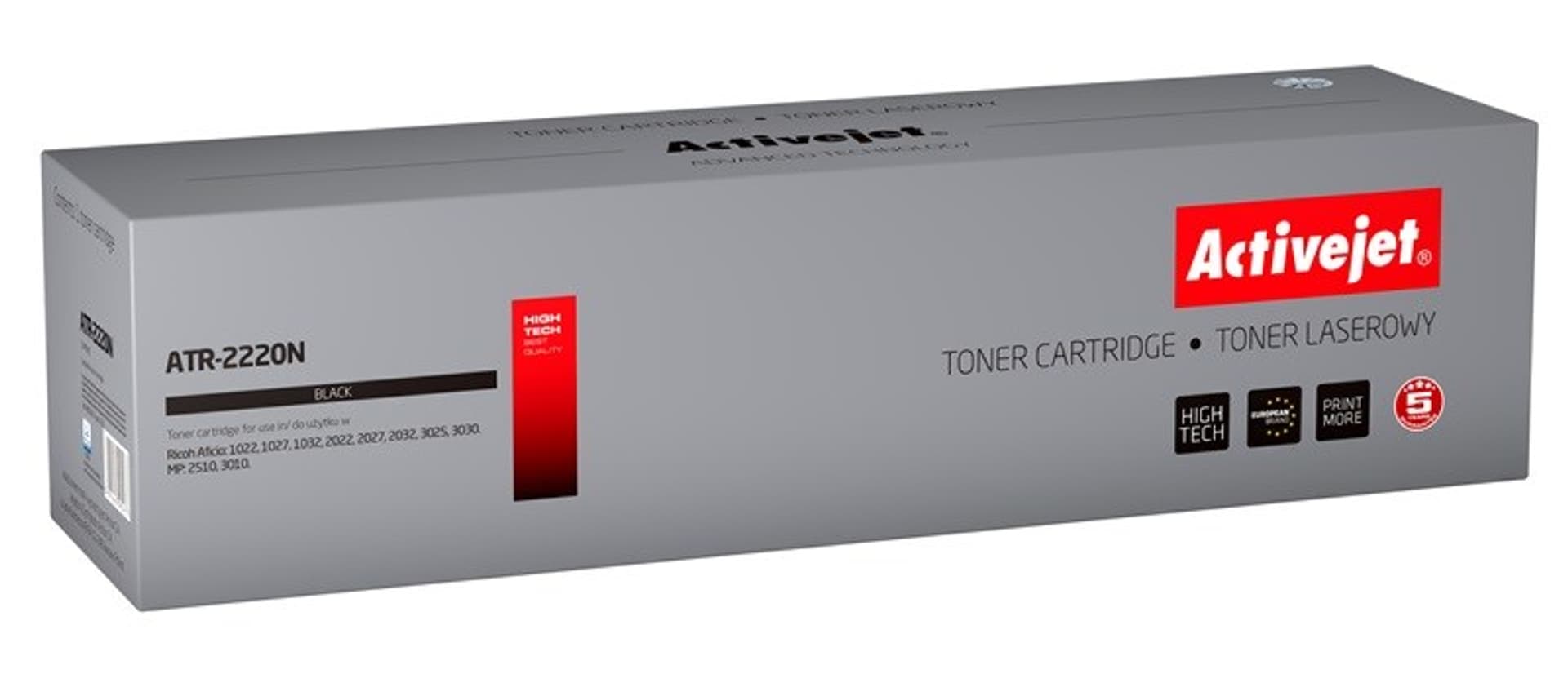 

Toner Activejet ATR-2220N (zamiennik Ricoh 2220D 885266; Supreme; 11000 stron; czarny)