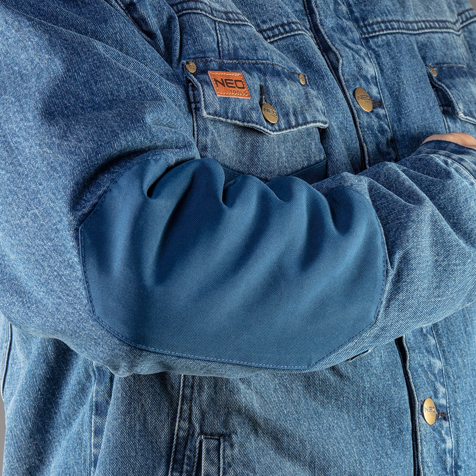 

Kurtka jeansowa ocieplana DENIM, rozmiar XXXL