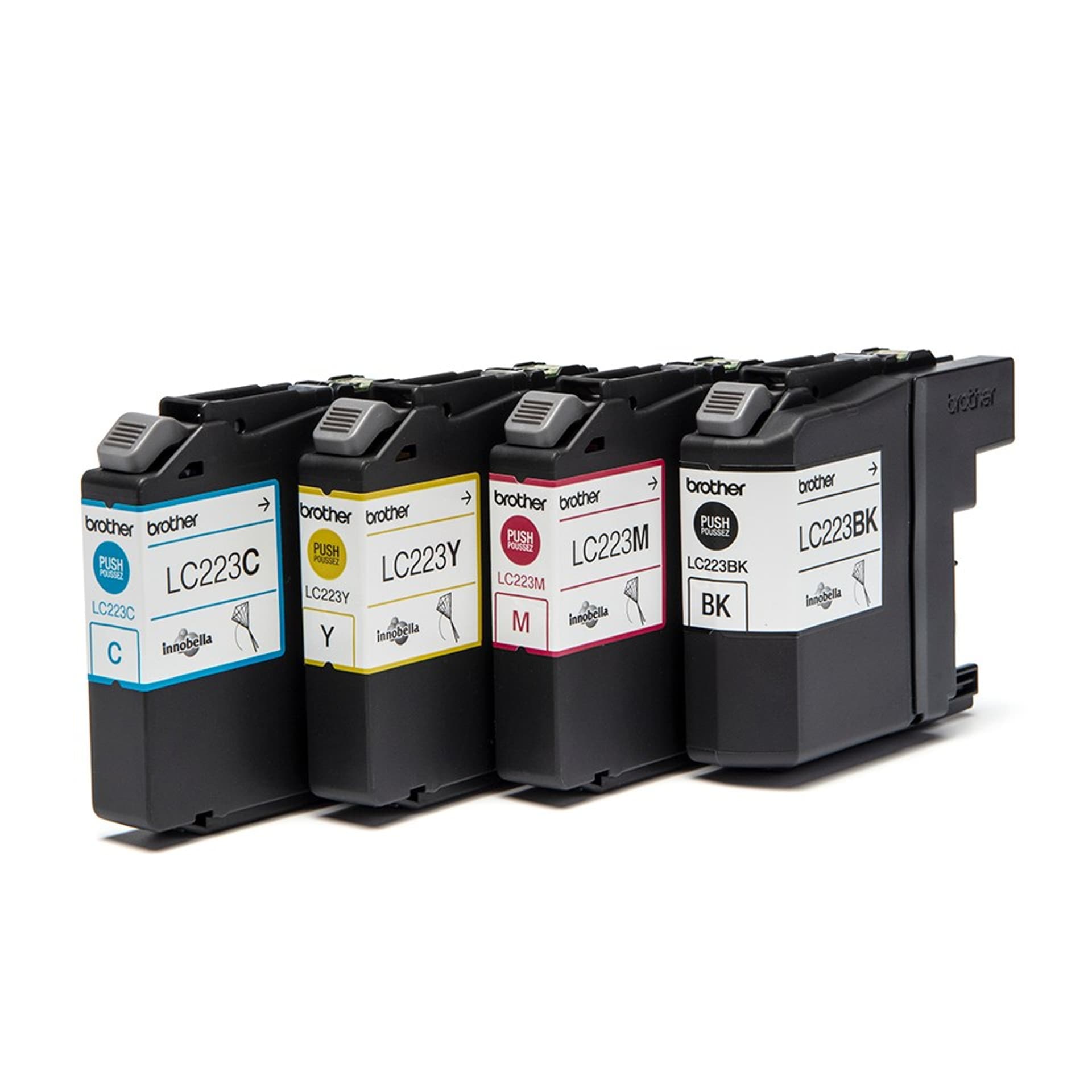 

Tusz Brother zestaw LC223VALBP=LC-223VALBP, zawiera CMYBK, LC223C+LC223M+LC223Y+LC223BK