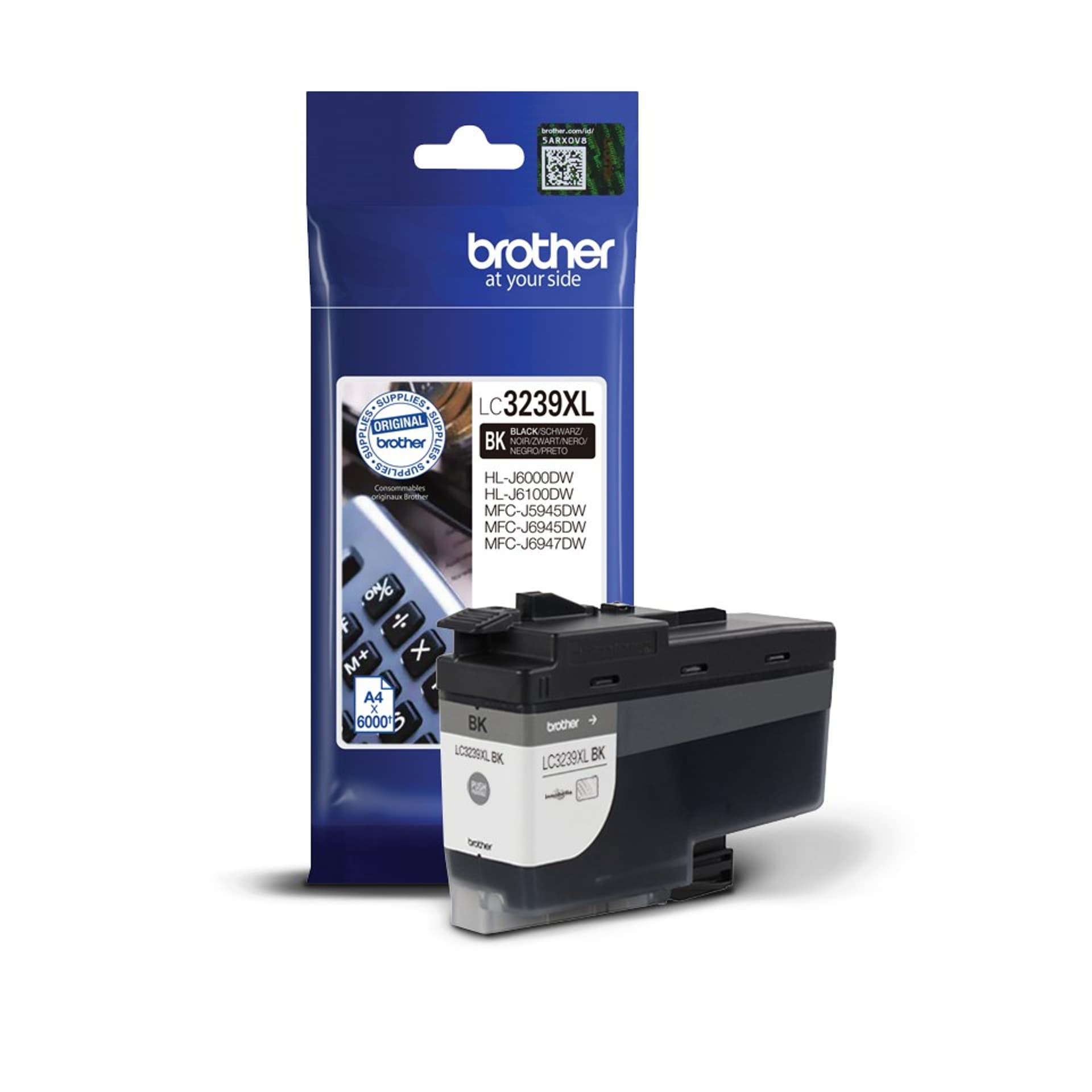 

Tusz Brother czarny LC3239XLBK=LC-3239XLBK, 6000 str.