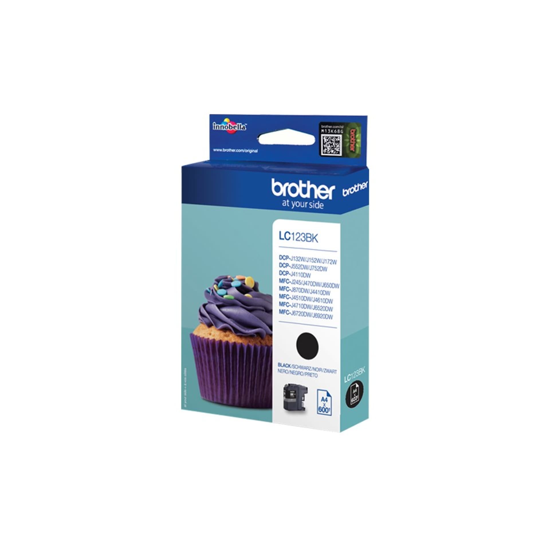 

Tusz Brother czarny LC123BK=LC-123BK, 600 str.