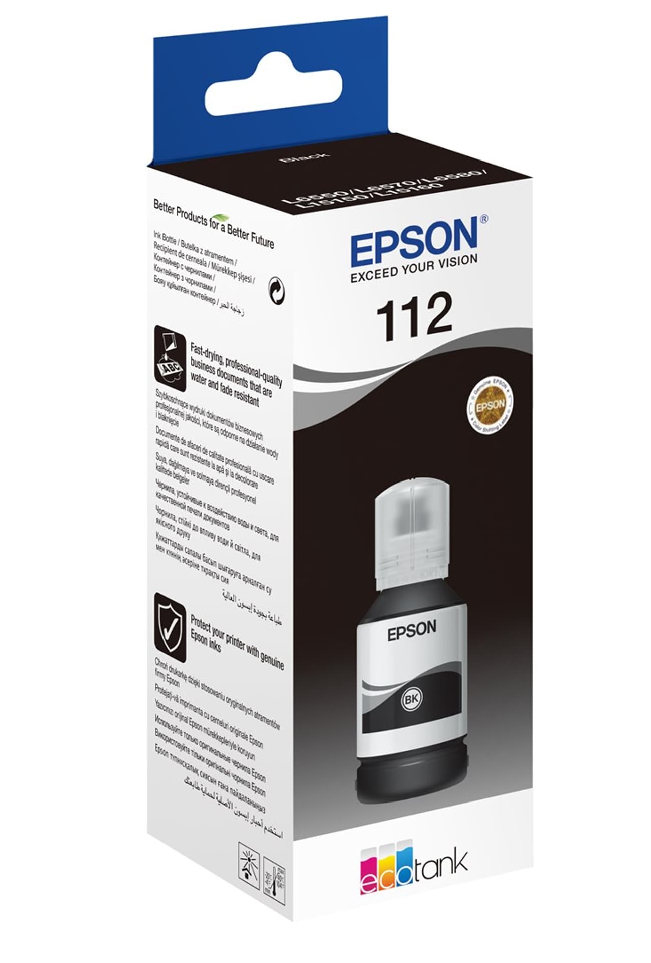 

Epson Tusz Czarny C13T06C14A