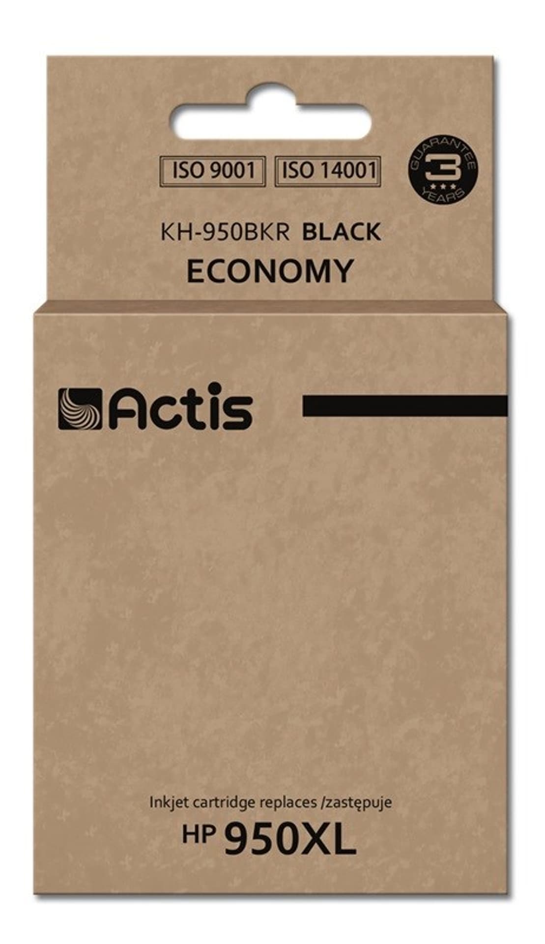 

Tusz ACTIS KH-950BKR (zamiennik HP 950XL CN045AE; Standard; 80 ml; czarny)