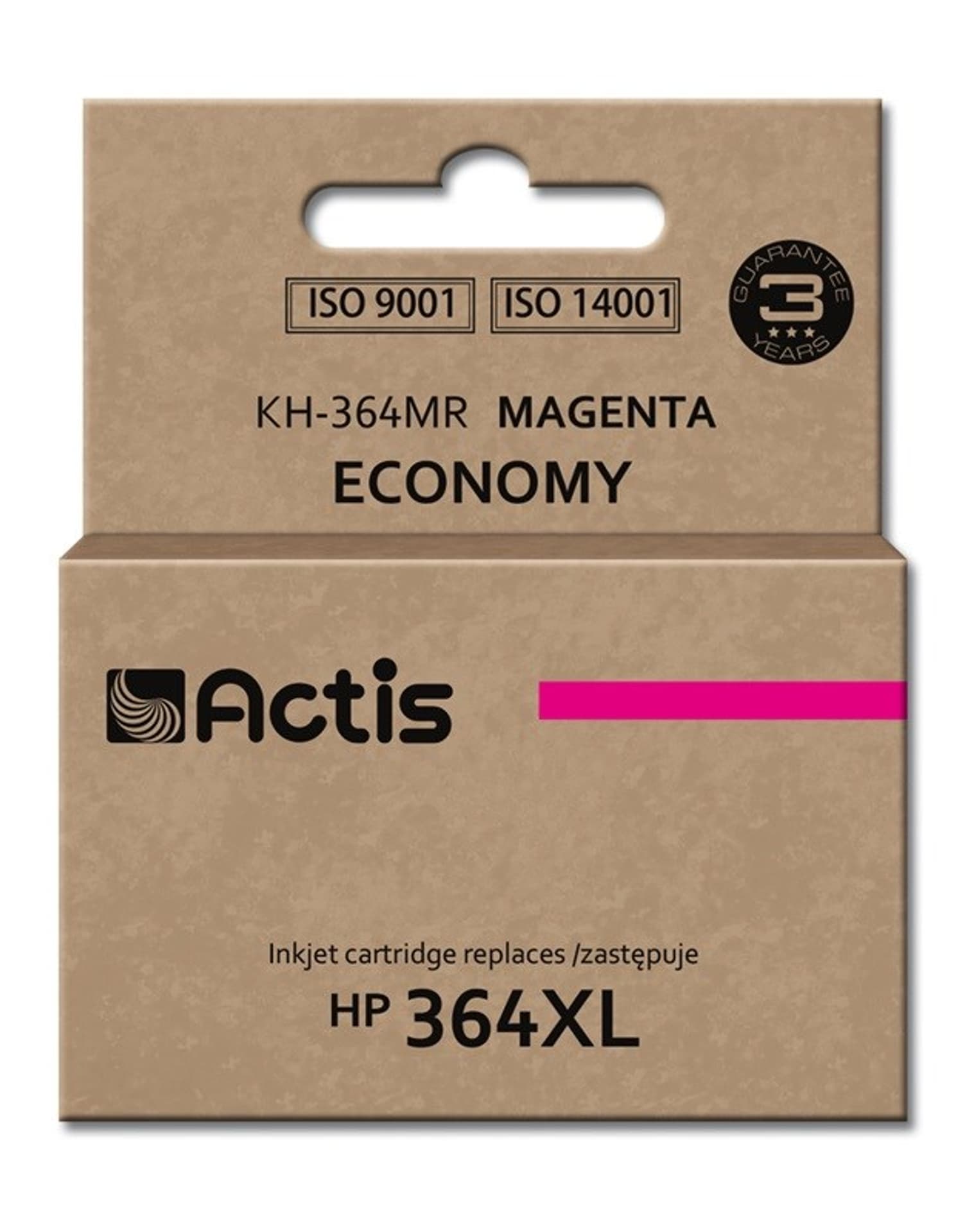 

Tusz ACTIS KH-364MR (zamiennik HP 364XL CB324EE; Standard; 12 ml; czerwony)
