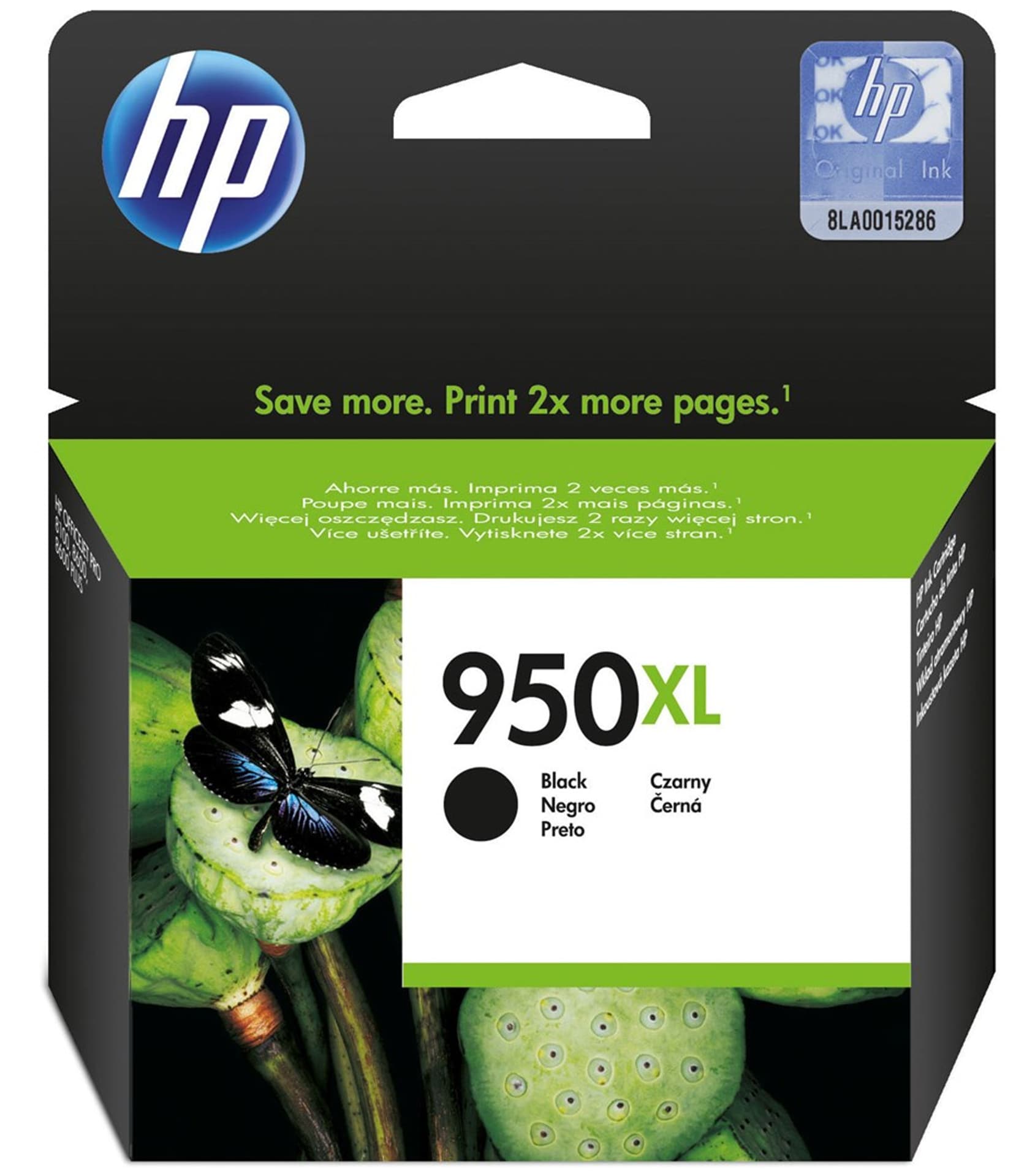 

Wkład HP Tusz 950XL Czarny CN045AE