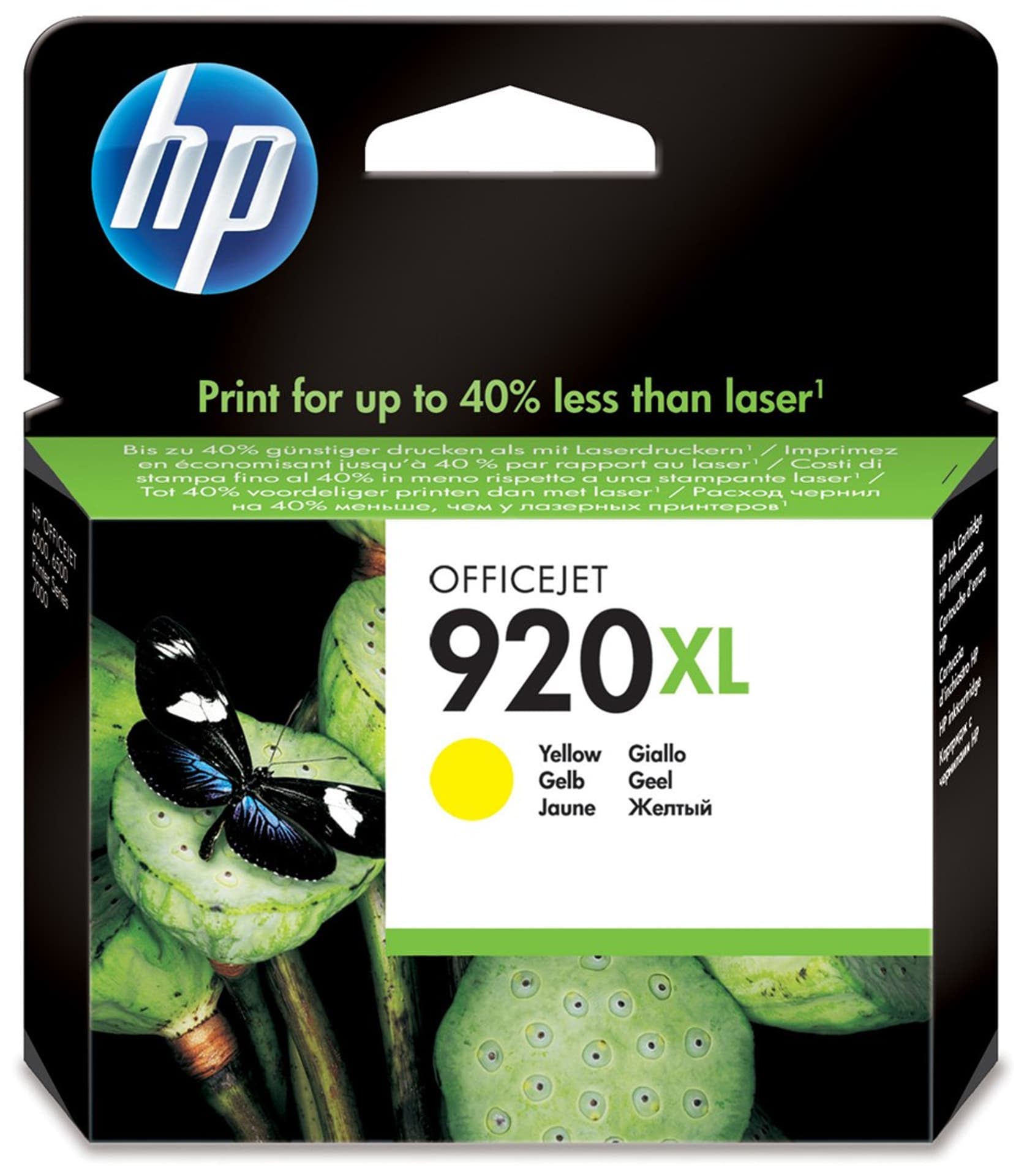 

Wkład HP HP 920XL Żółty CD974AE