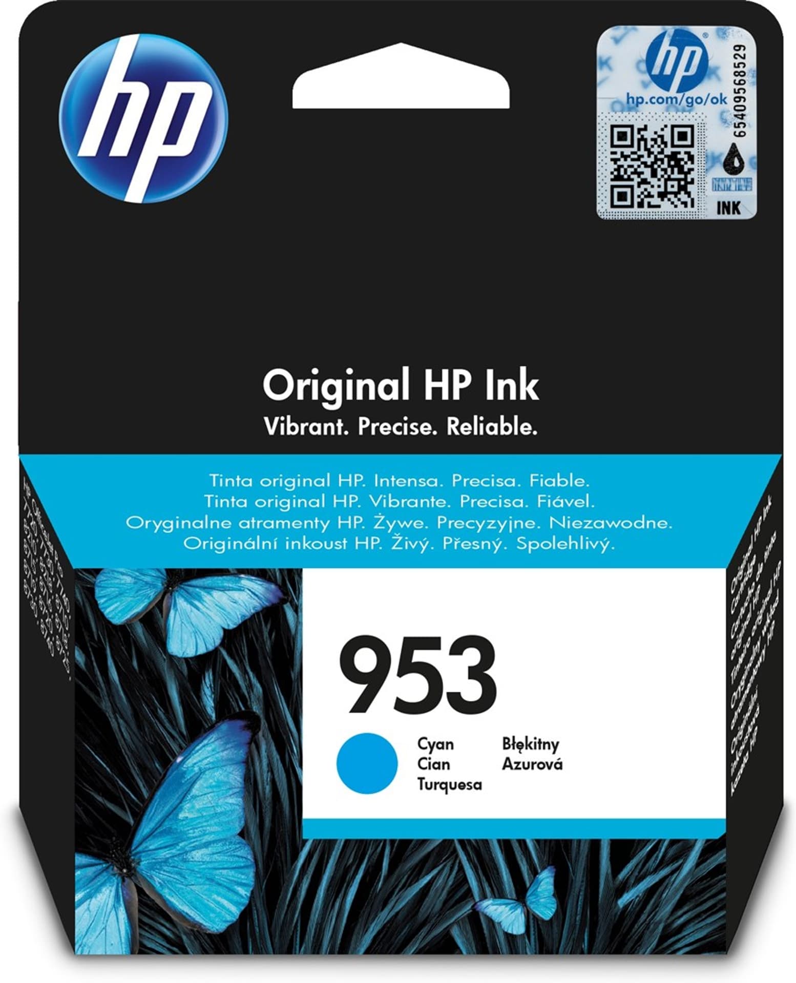 

Tusz HP 953 Cyan F6U12AE