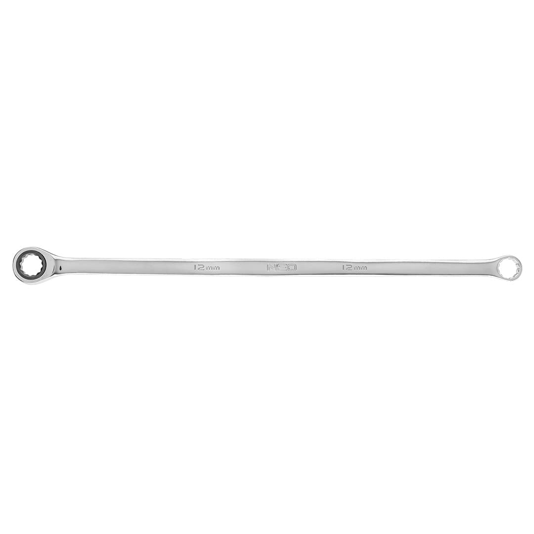 

Klucz oczkowy dwustronny z grzechotką, długi 13 mm