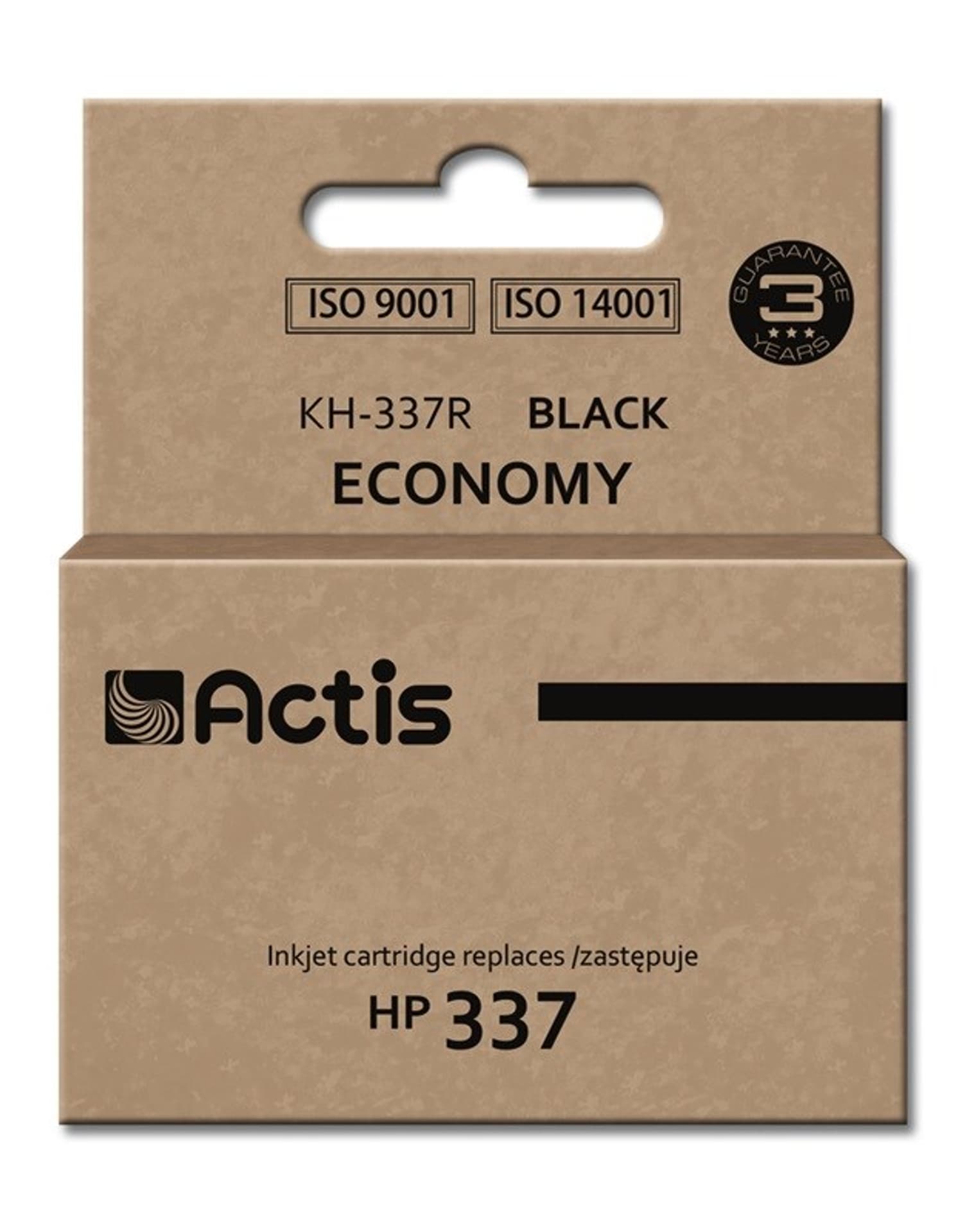 

Tusz ACTIS KH-337R (zamiennik HP 337 C9364A; Standard; 15 ml; czarny)