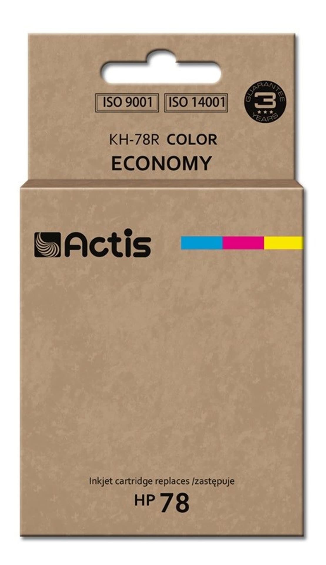 

Tusz ACTIS KH-78R (zamiennik HP 78 C6578D; Standard; 45 ml; kolor)