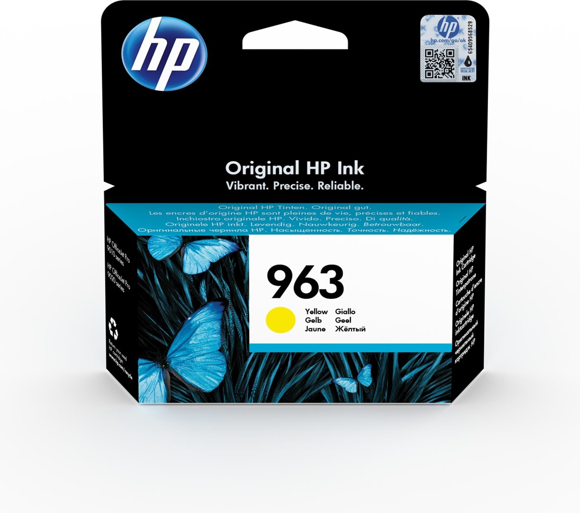 

Tusz HP 963 Żółty 3JA25AE