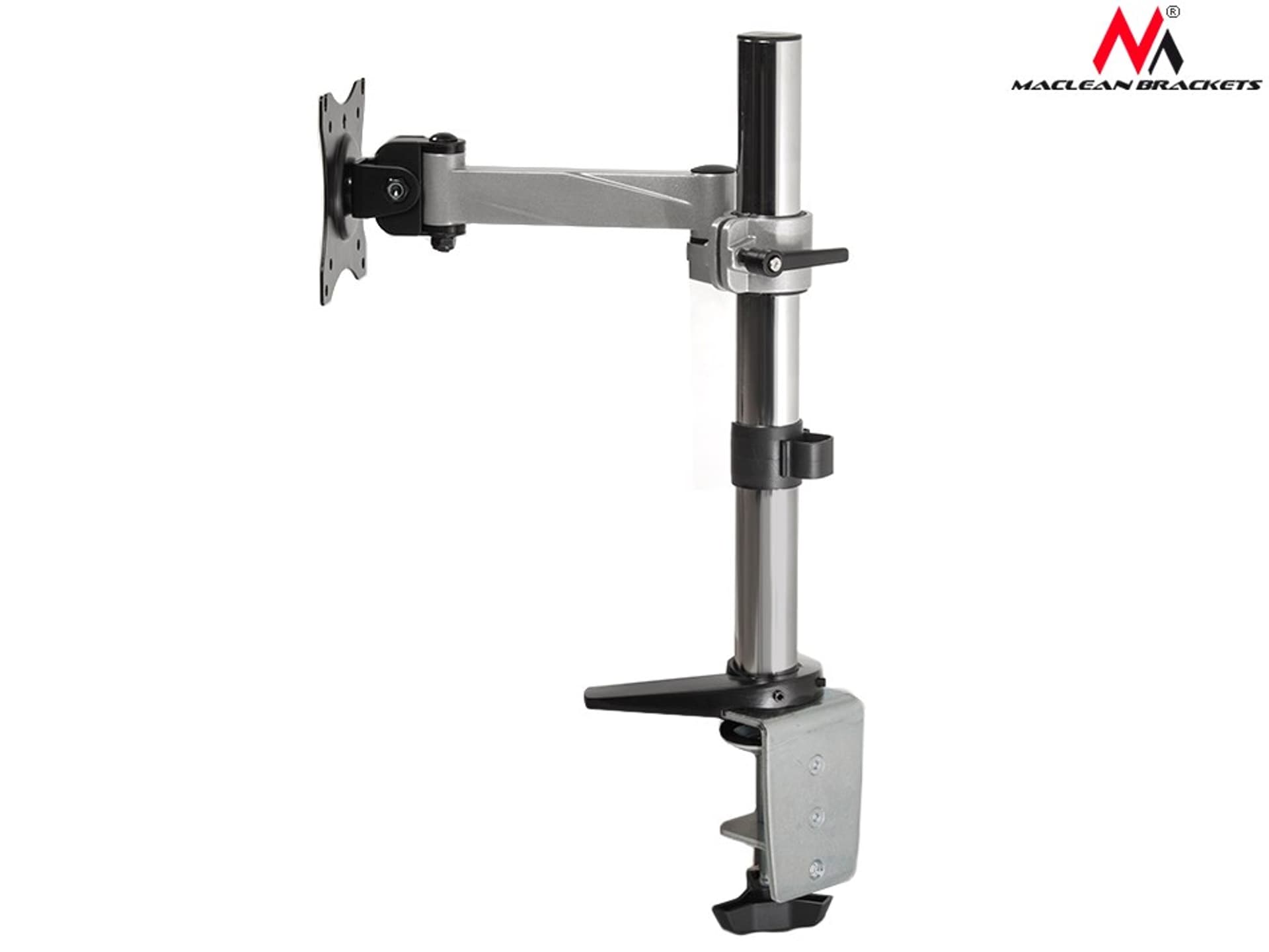 

Uchwyt biurkowy do monitora Maclean MC-717 (biurkowy, Obrotowy, Uchylny - 27"; max. 8kg)