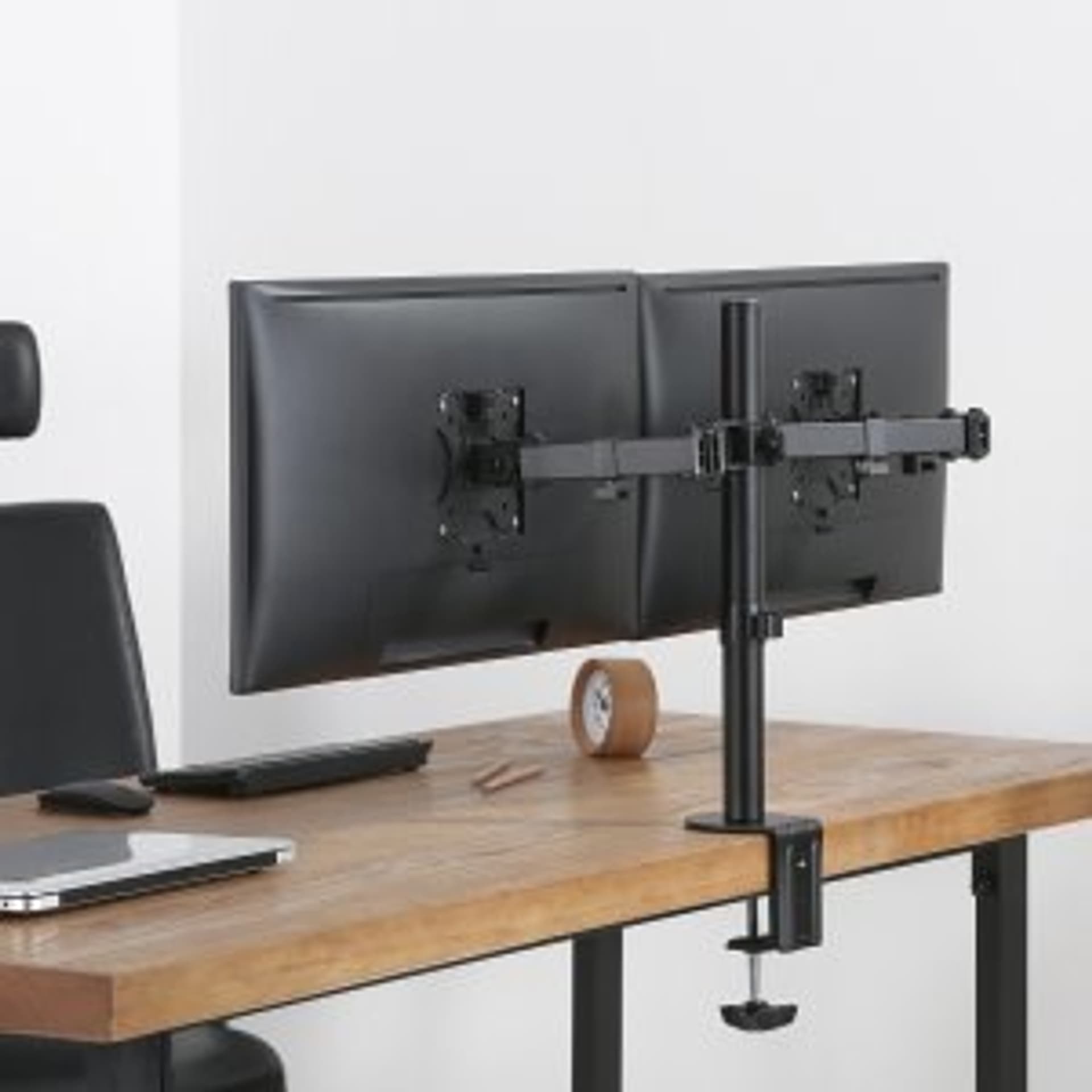 

MACLEAN UCHWYT BIURKOWY NA 2 MONITORY LCD MC-884