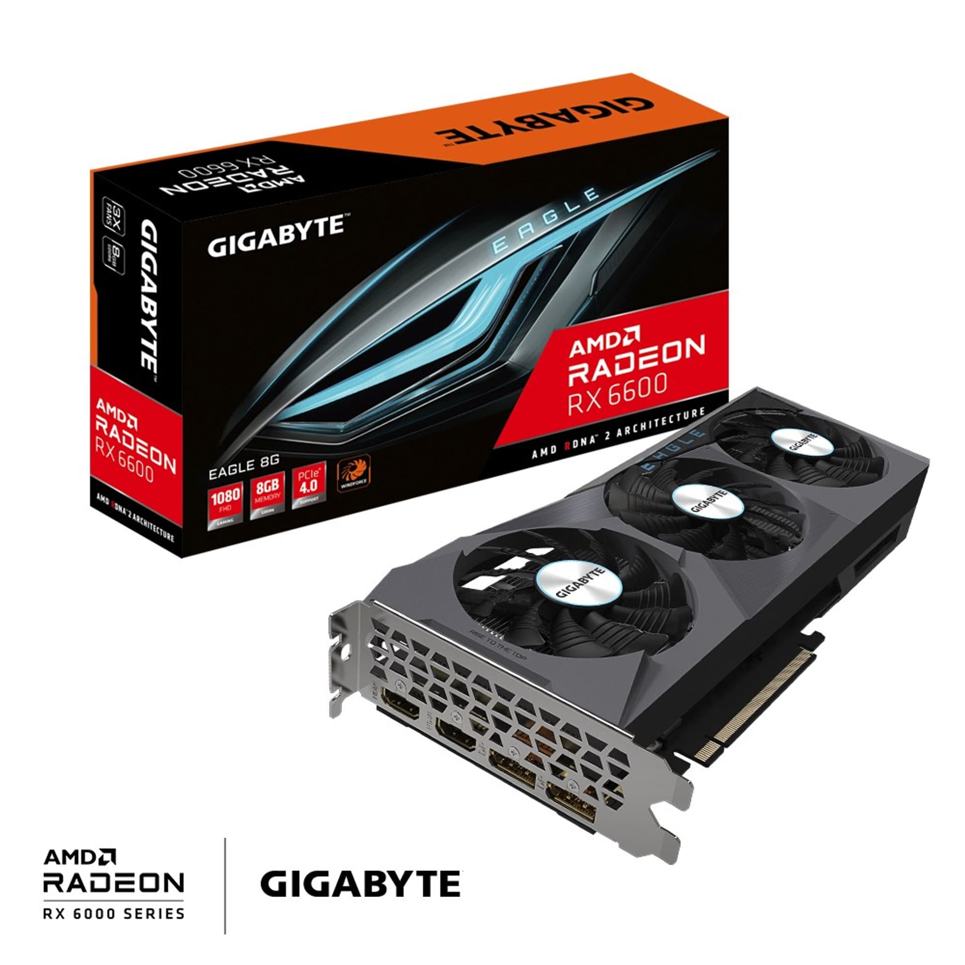 

Karta graf. Gigabyte Radeon RX 6600 EAGLE 8G
