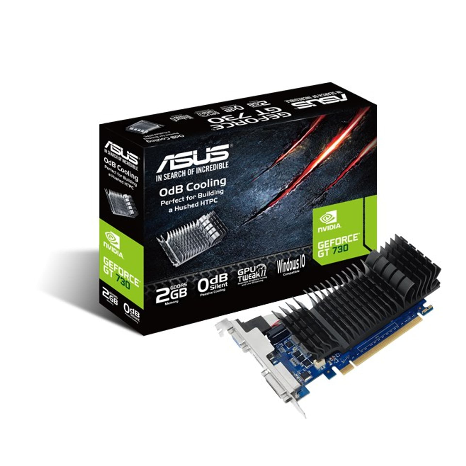 

Karta graficzna Asus NVIDIA GF GT 730 2048MB GDDR5 64b PCI-E 2.0 (902MHz/5010MHz)