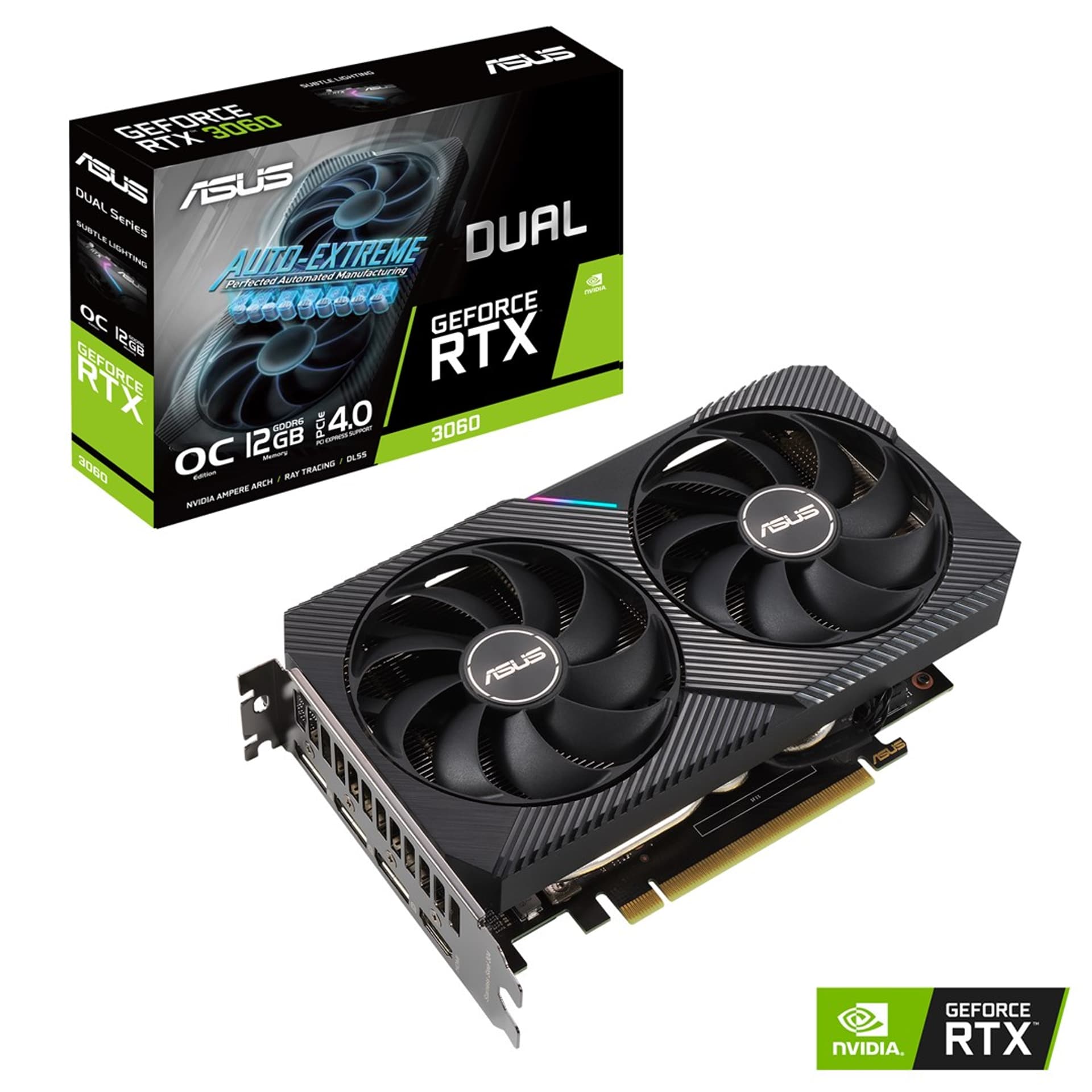 

Karta graf. ASUS Dual GeForce RTX 3060 V2 OC Ed 12G