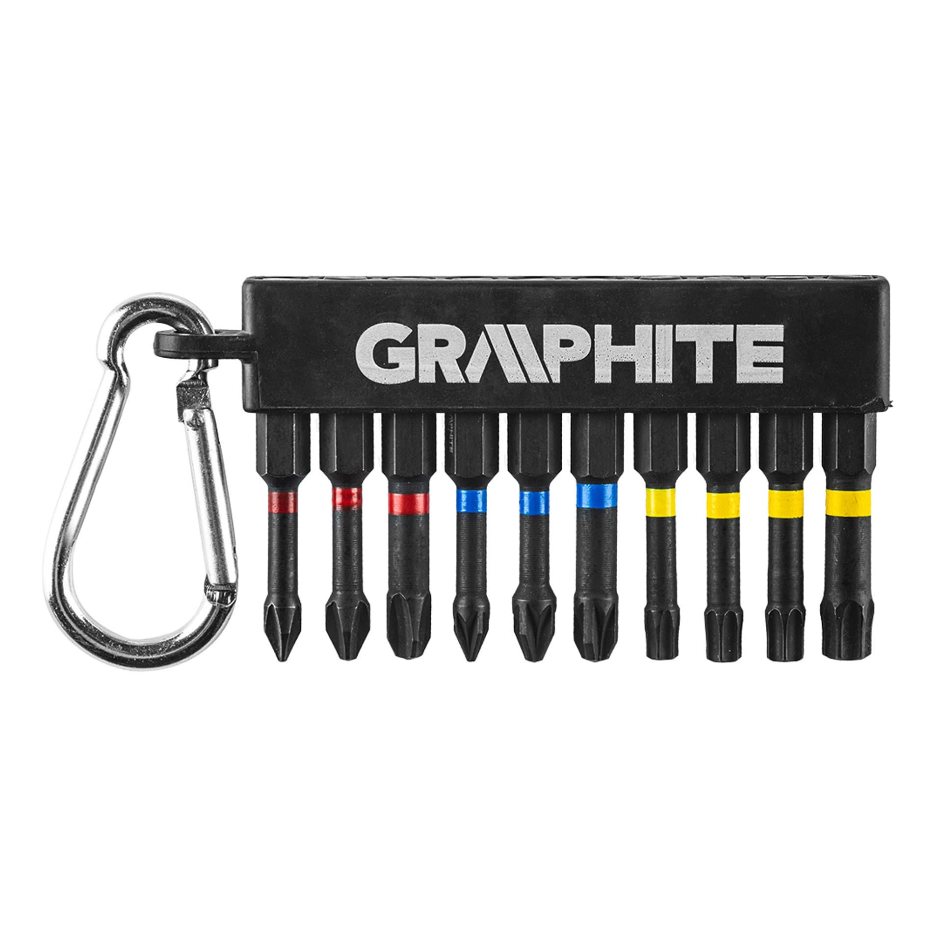 

Zestaw bitów udarowych Graphite 10 sztuk