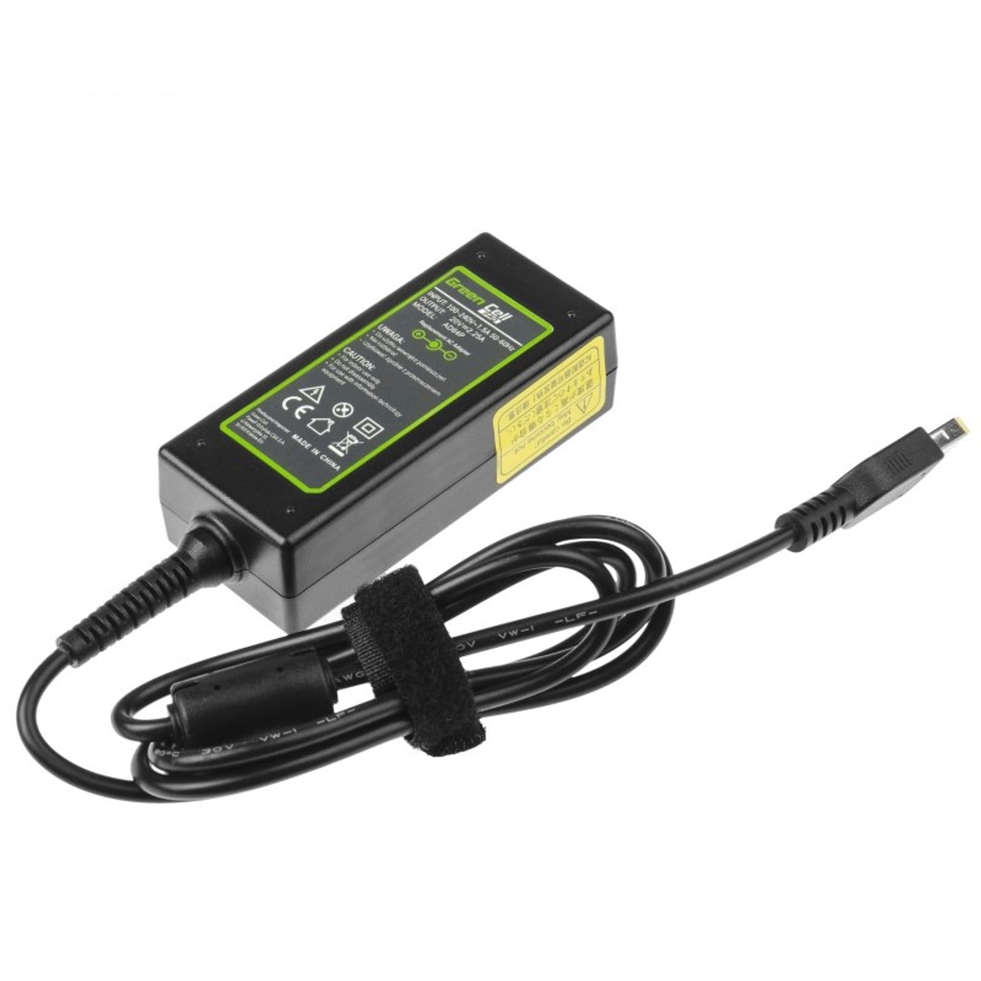 

GREEN CELL ZASILACZ AD64P LENOVO 20V 2.25A 40W