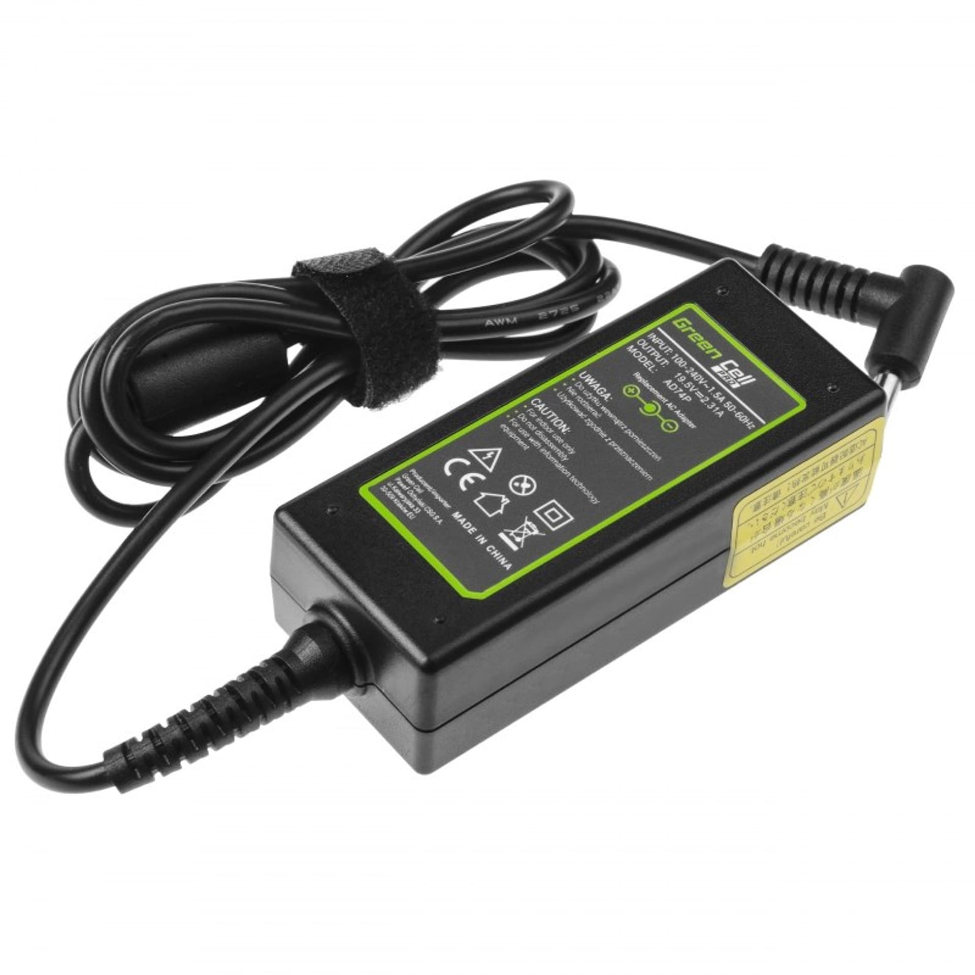 

GREEN CELL ZASILACZ AD74P HP 19.5V 2.31A 45W