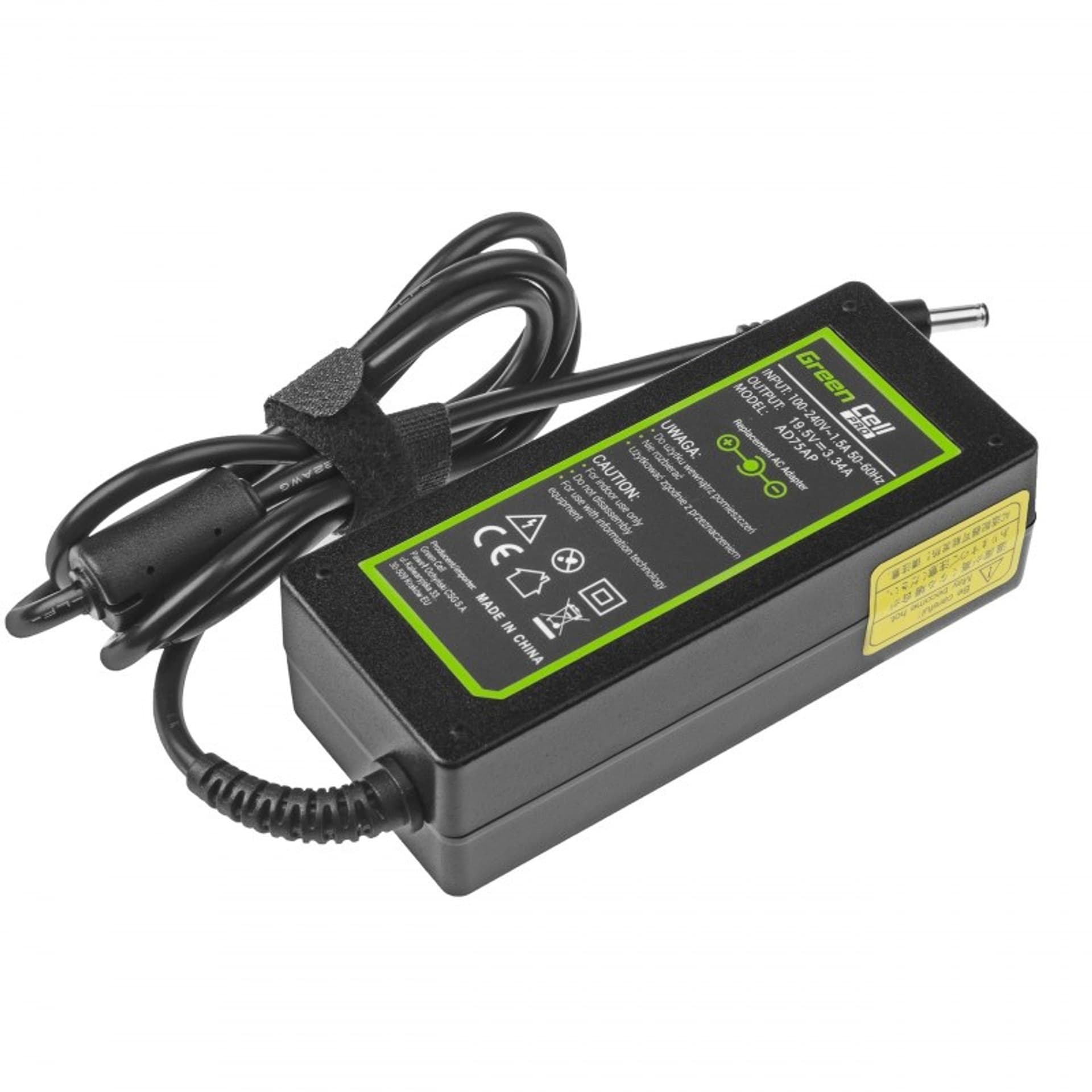 

GREEN CELL ZASILACZ AD75AP DELL 19V 3.42A 65W