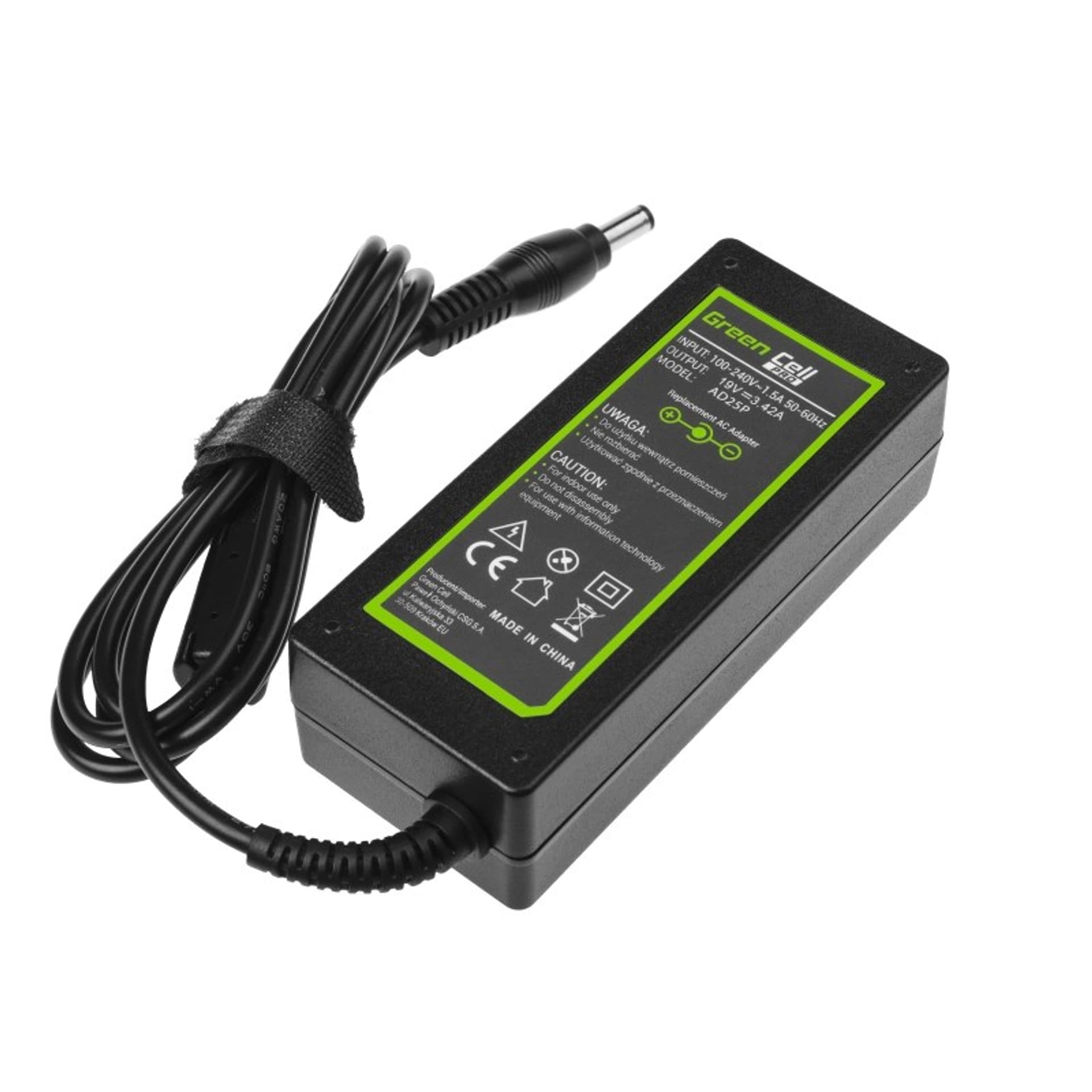 

GREEN CELL ZASILACZ AD25P ASUS 19V 3.42A 65W