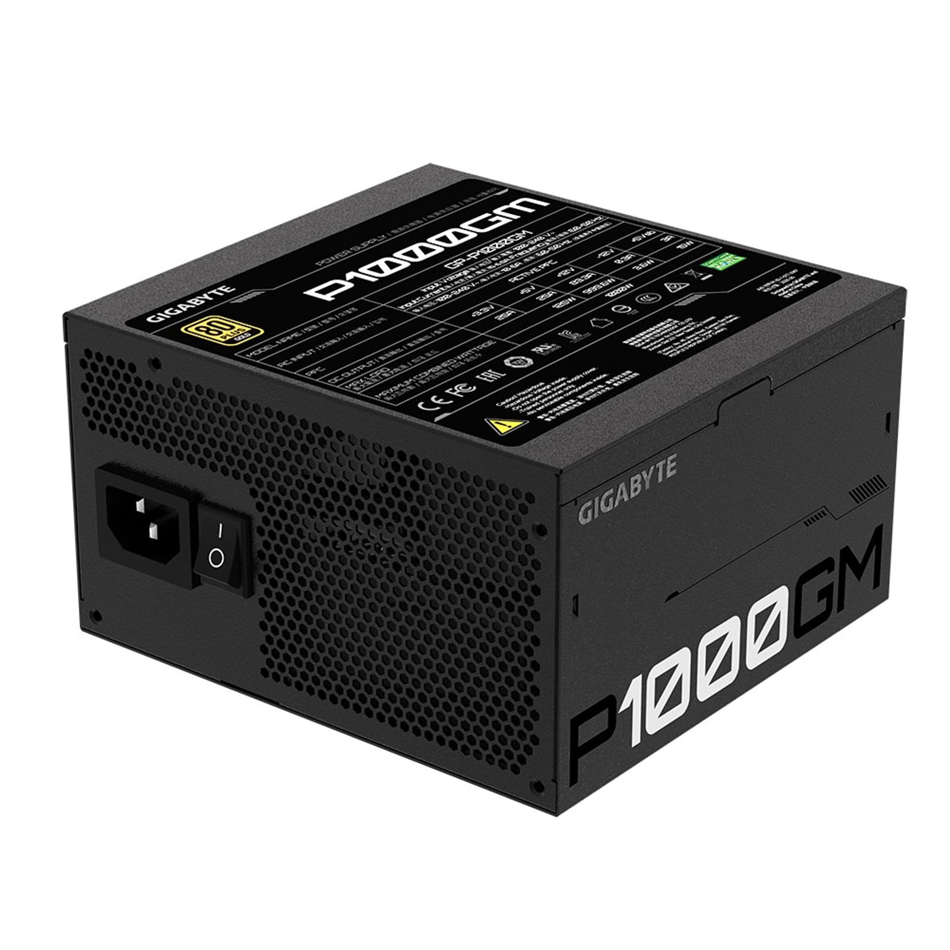 

Zasilacz Gigabyte ATX GP-P1000GM 1000W 80+ Gold Mod