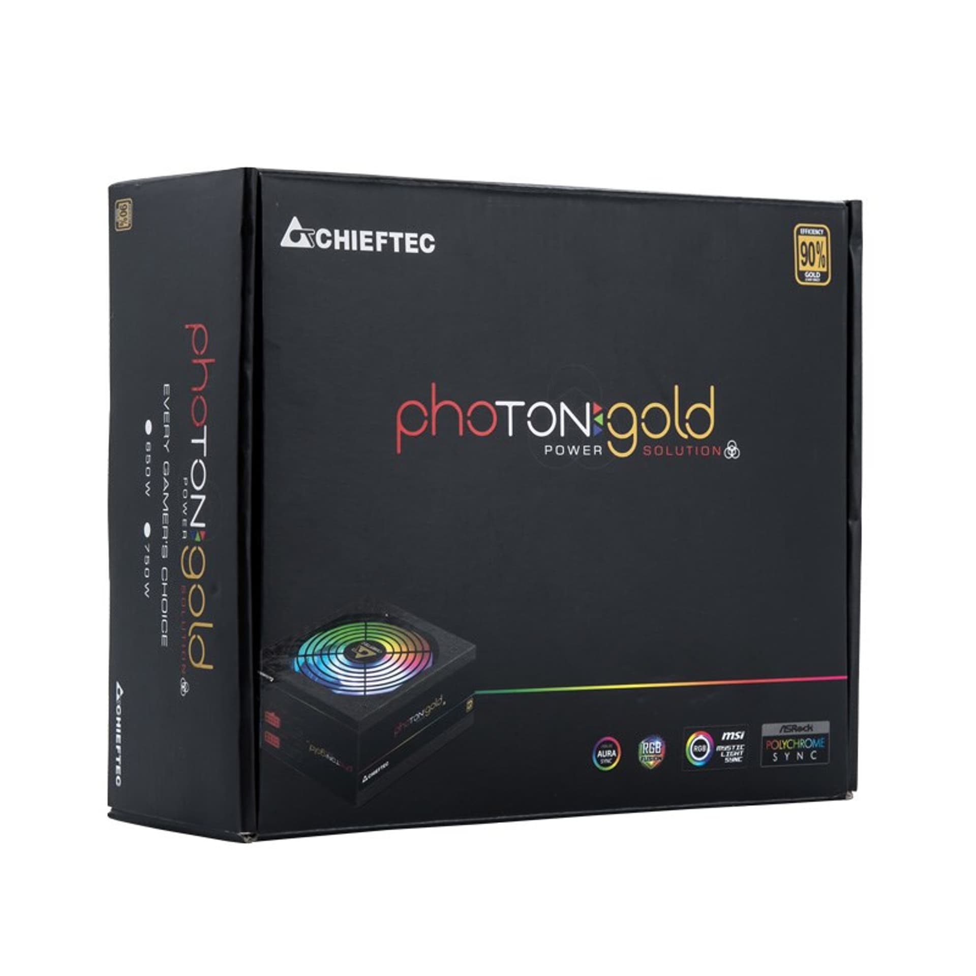 

Zasilacz Chieftec Photon Gold GDP-650C-RGB