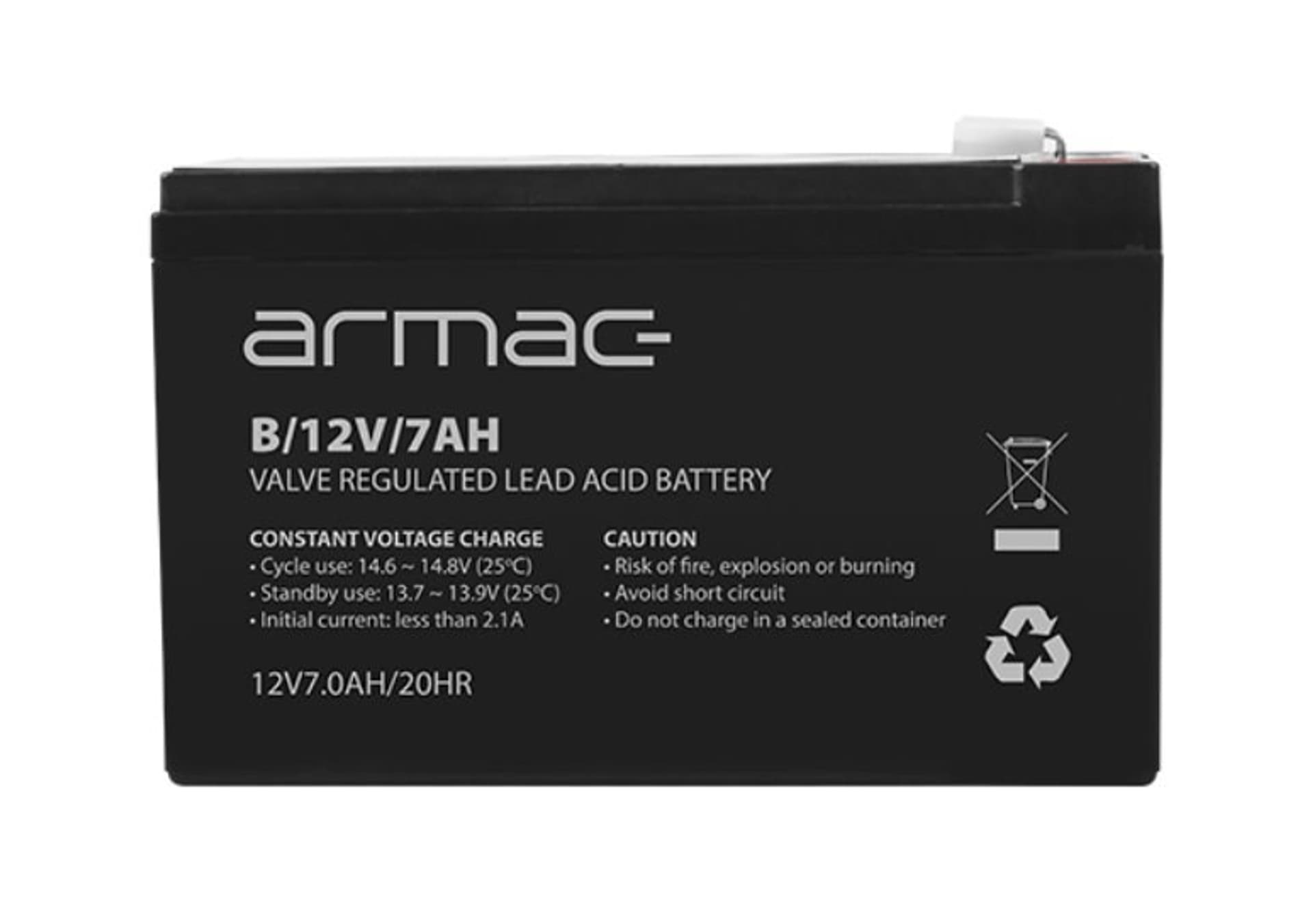 

Akumulator żelowy do UPS B/12V/7AH