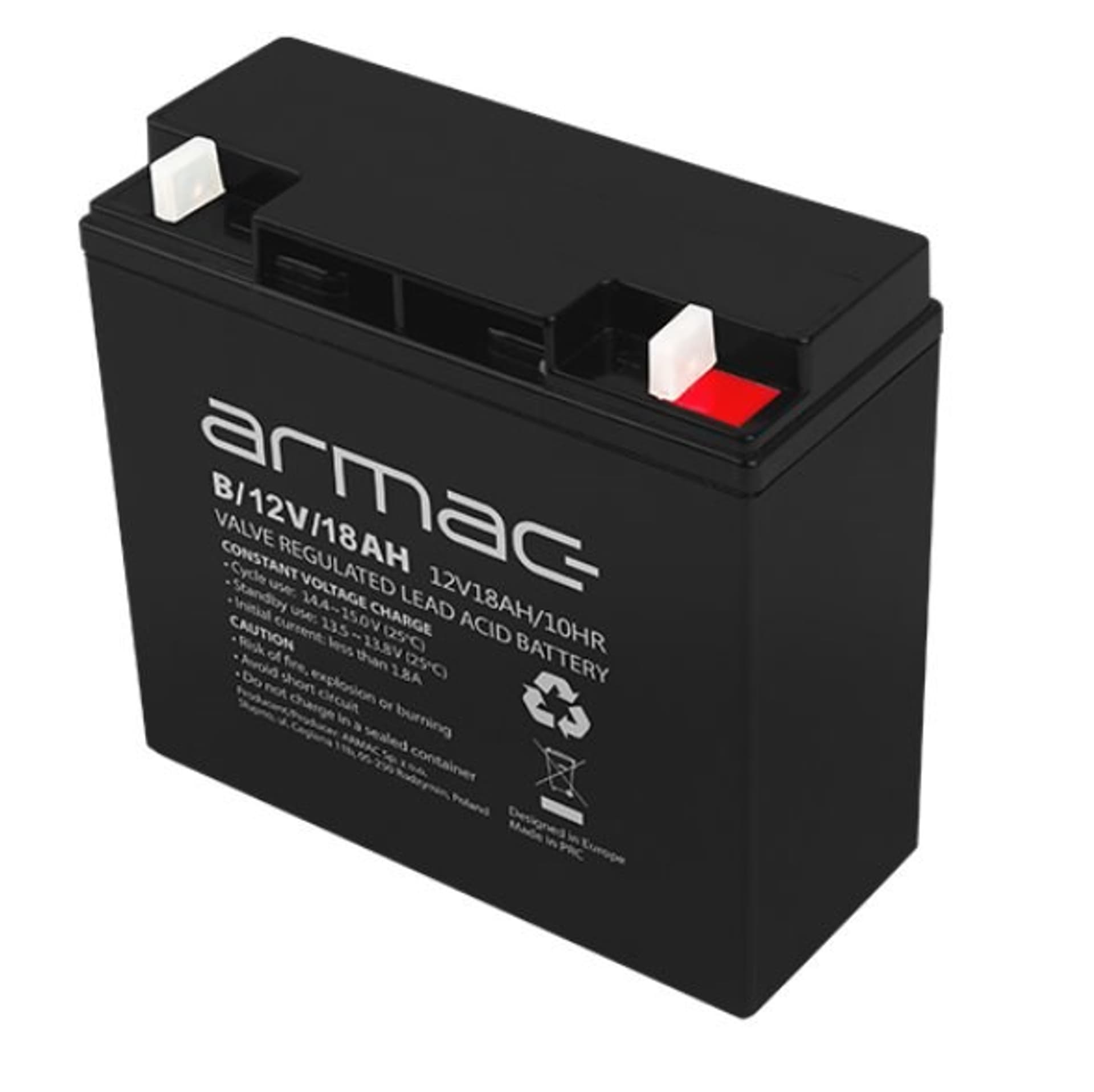 

AKUMULATOR DO UPS 12V/18AH UNIWER. ARMAC B/12V/18AH