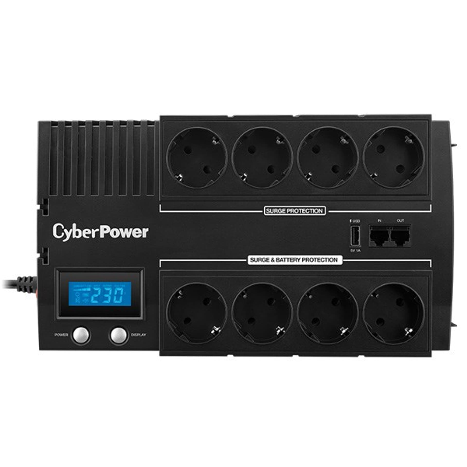 

Zasilacz UPS CyberPower BR1200ELCD-FR (Brick; 1200VA)