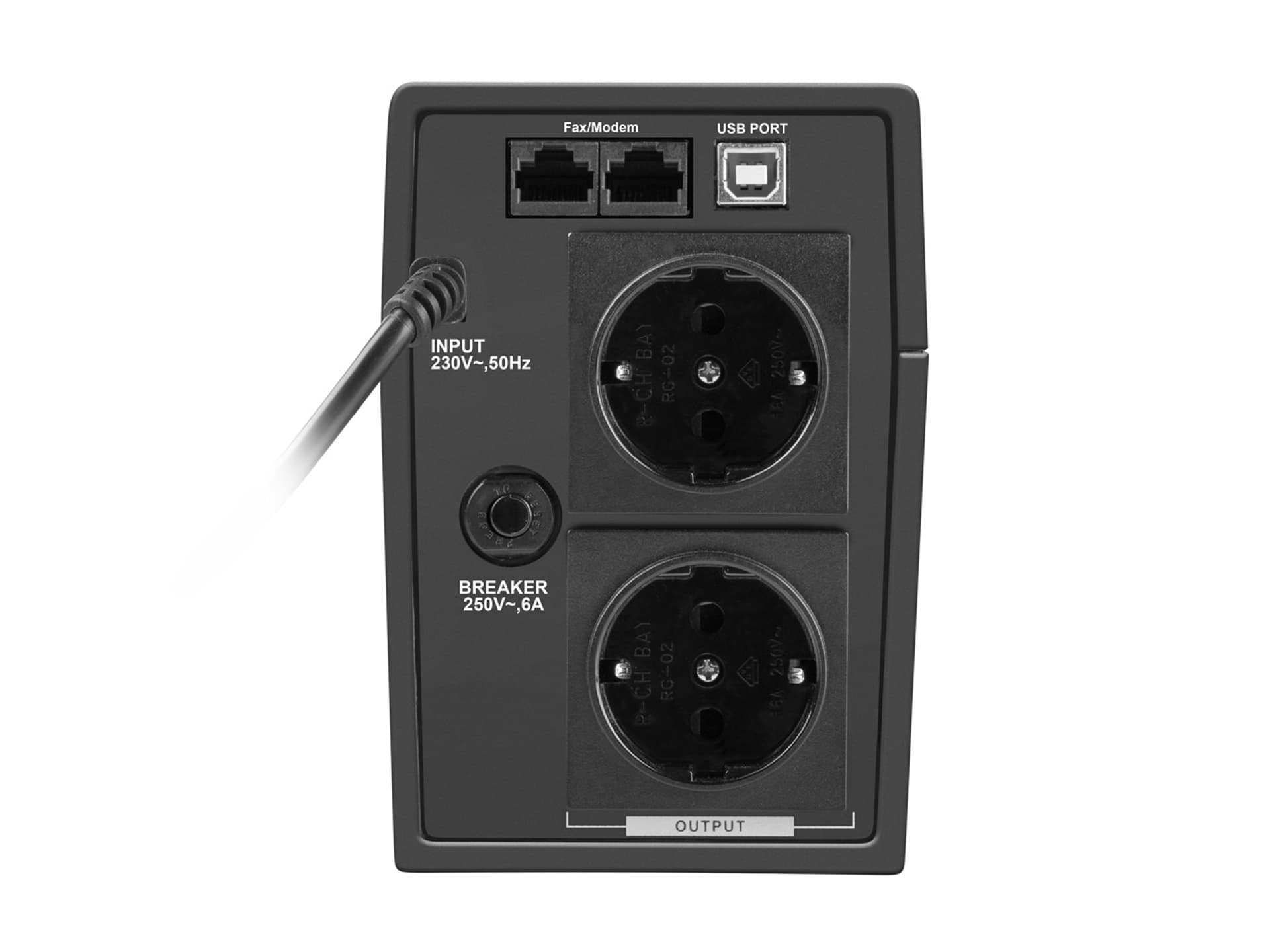 

UPS ARMAC HOME LINE-INT 2X SCHUKO H/650F/LED