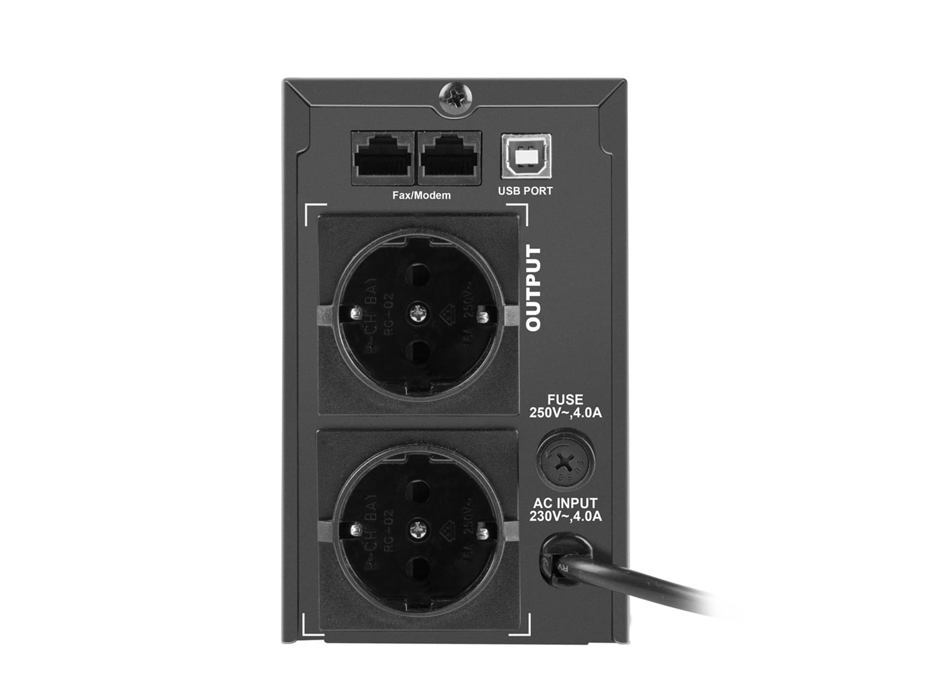 

UPS ARMAC OFFICE LINE-INT 2X SCHUKO O/850F/LCD