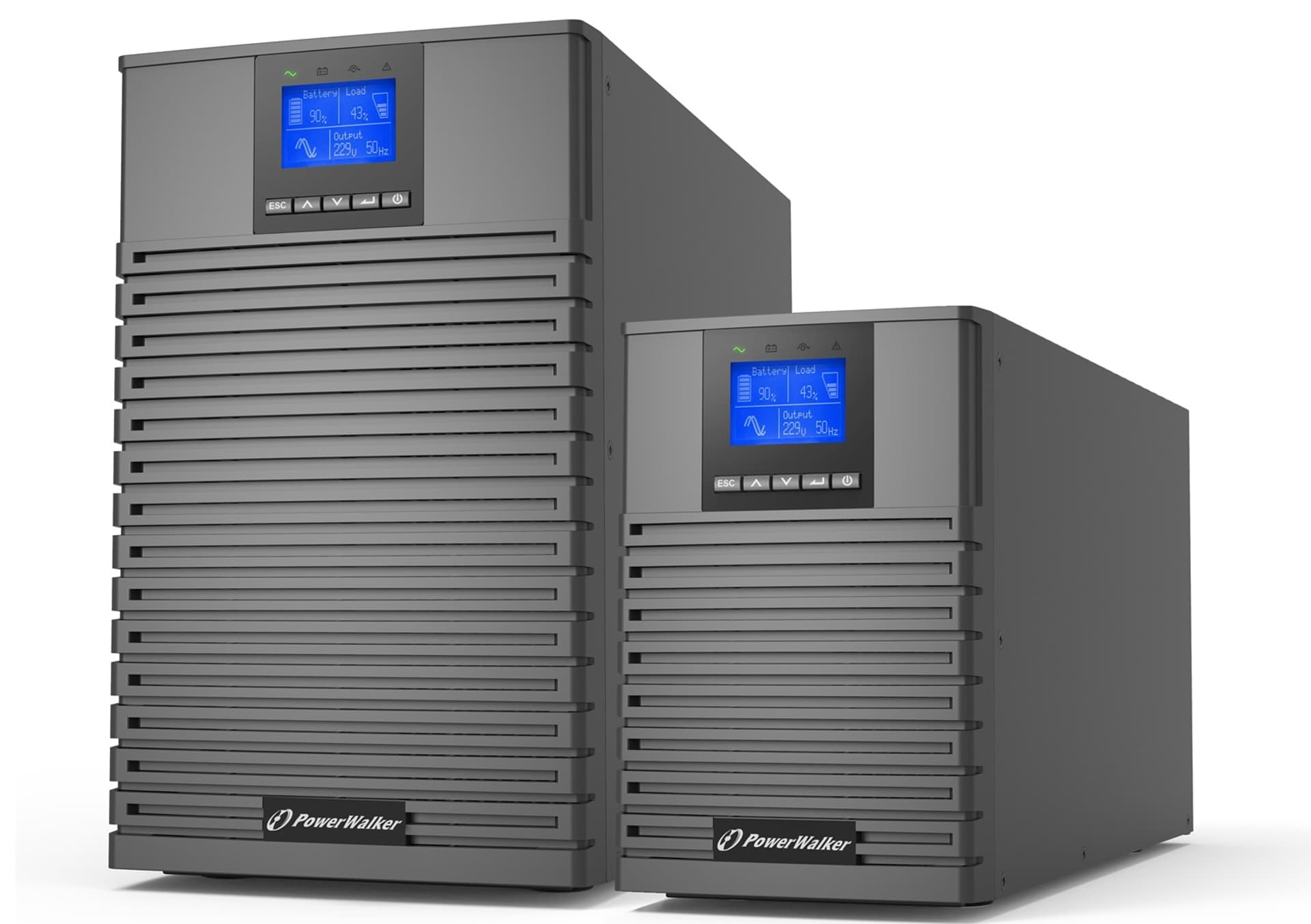 

POWER WALKER UPS ON-LINE VFI 3000 ICT IOT PF1 1/1 FAZY, 3000VA, USB/RS232, 8X IEC C13 + 1X C19, C120EPO