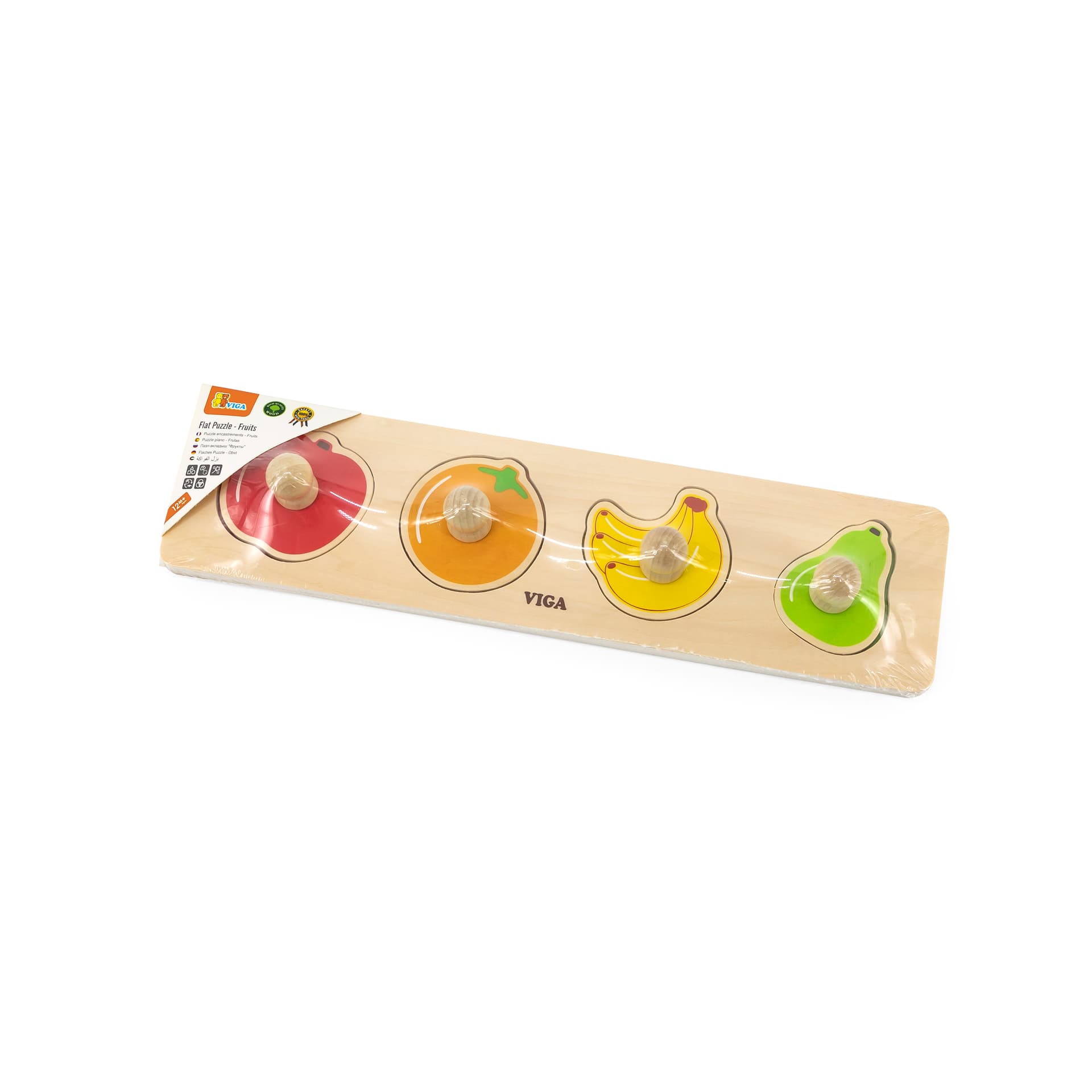 

Viga 44531 Pierwsze puzzle z uchwytami - owoce