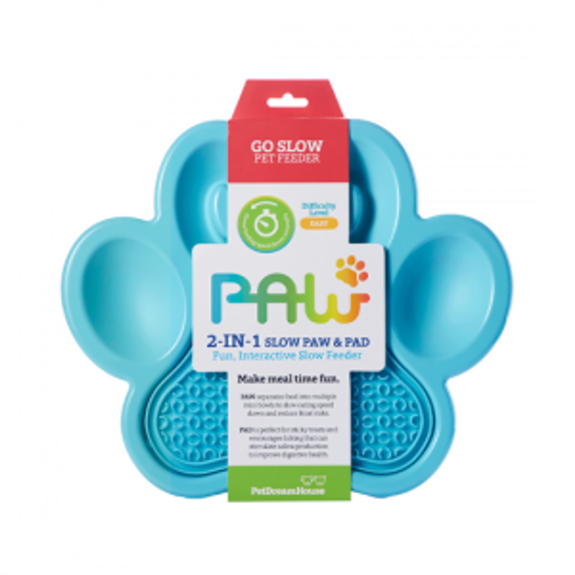 

PDH PAW 2-IN-1 BLUE EASY miska dla psa [PDHF010]