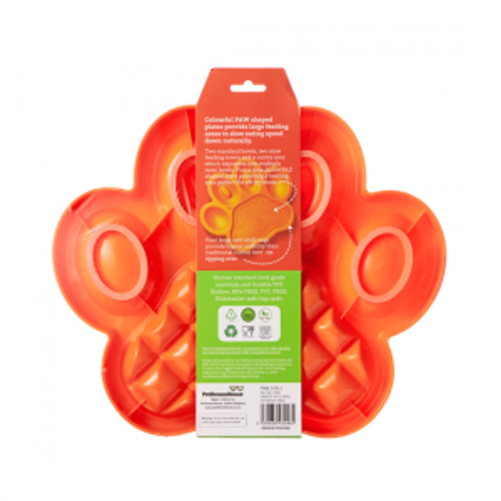 

PDH PAW 2-IN-1 ORANGE EASY miska dla psa [PDHF008]