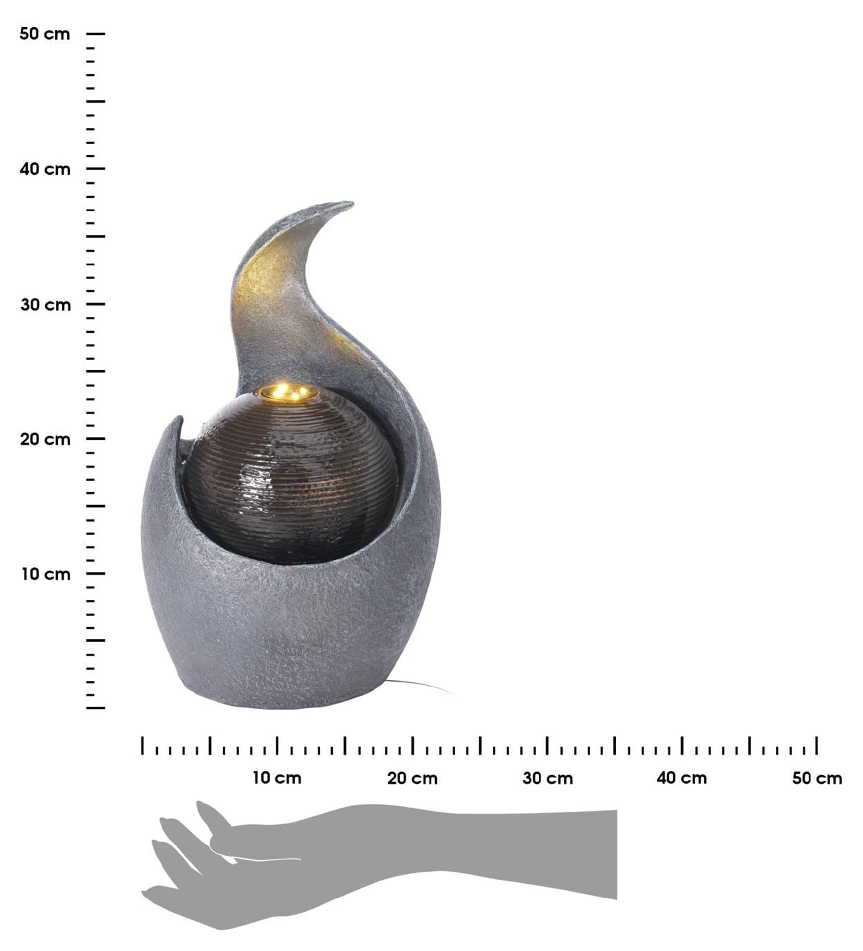

Fontanna ogrodowa Modern 38 cm