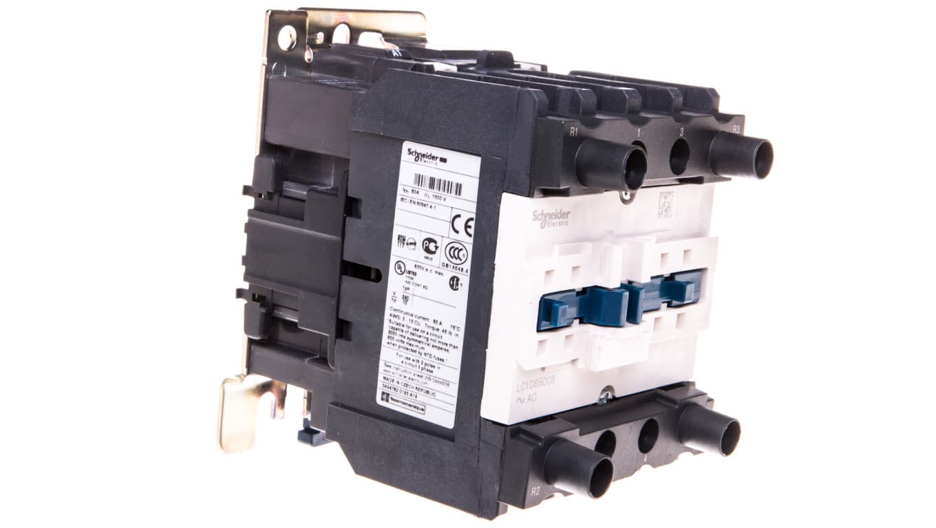 

Stycznik mocy 65A AC-1 4P 230V AC LC1D65008P7