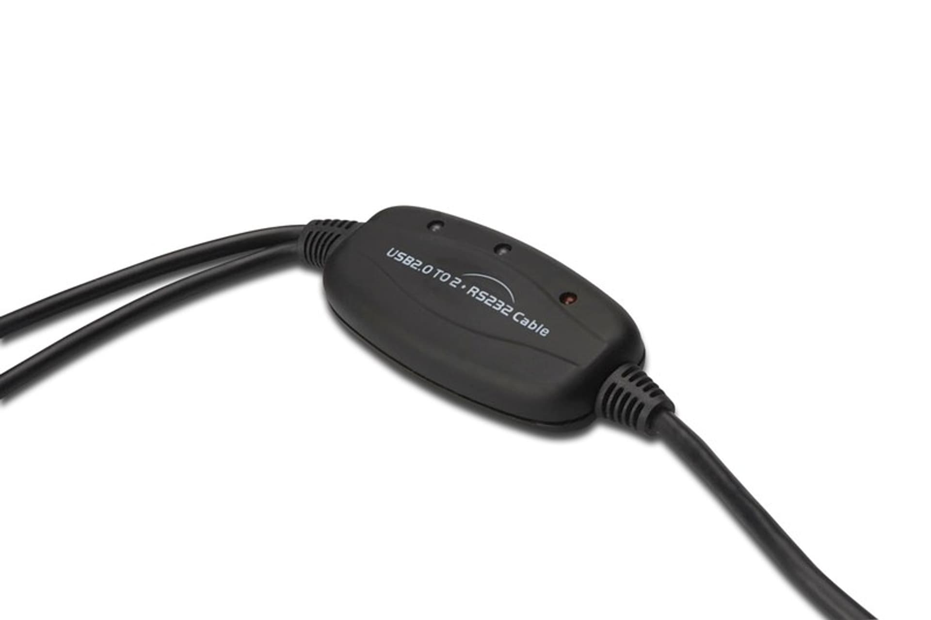 

Konwerter/Adapter USB 2.0 do 2x RS232 (DB9) z kablem USB A M/Ż dł. 1,5m, Db9) z kablem usb a m/ż dł. 1.5